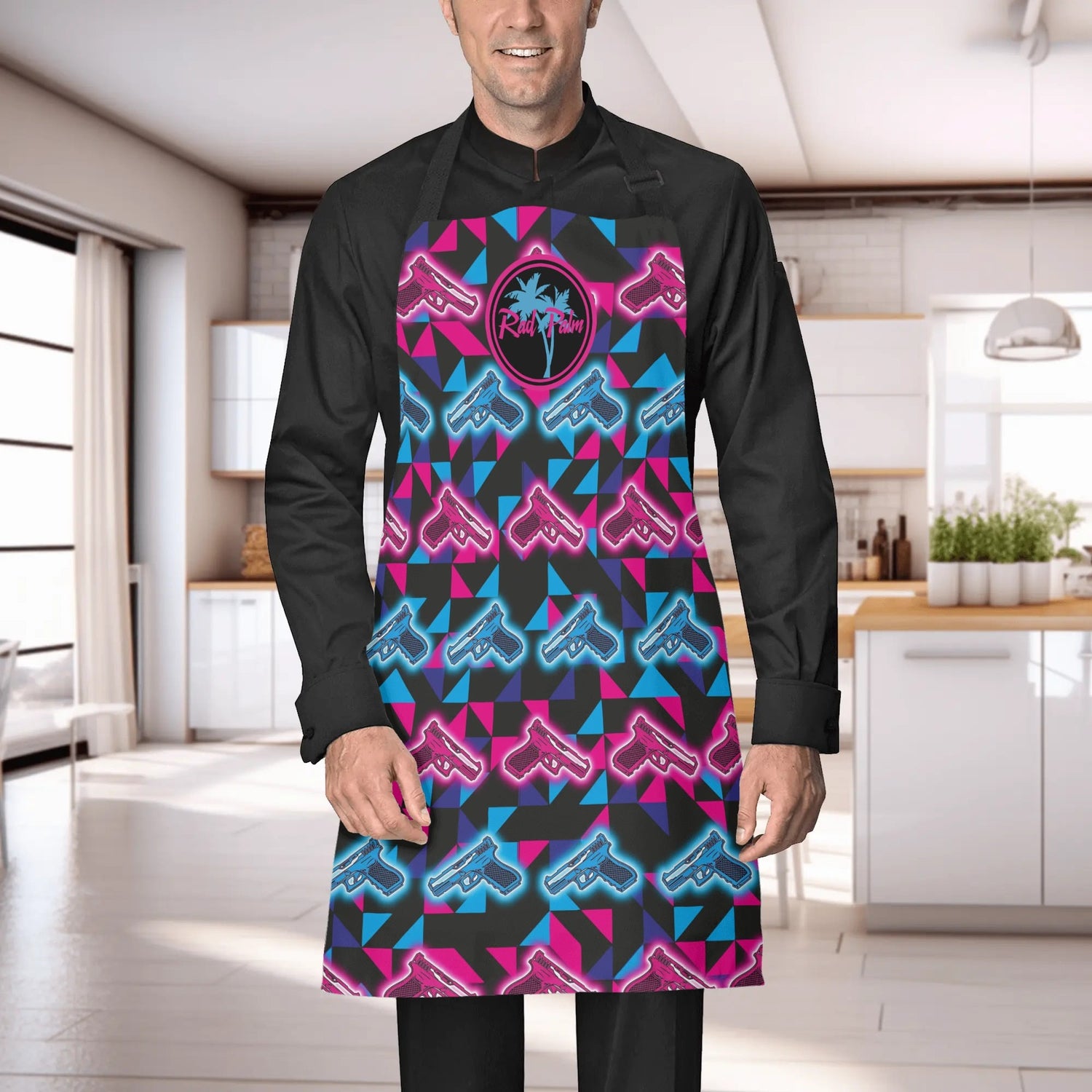 Neon Glocks Apron