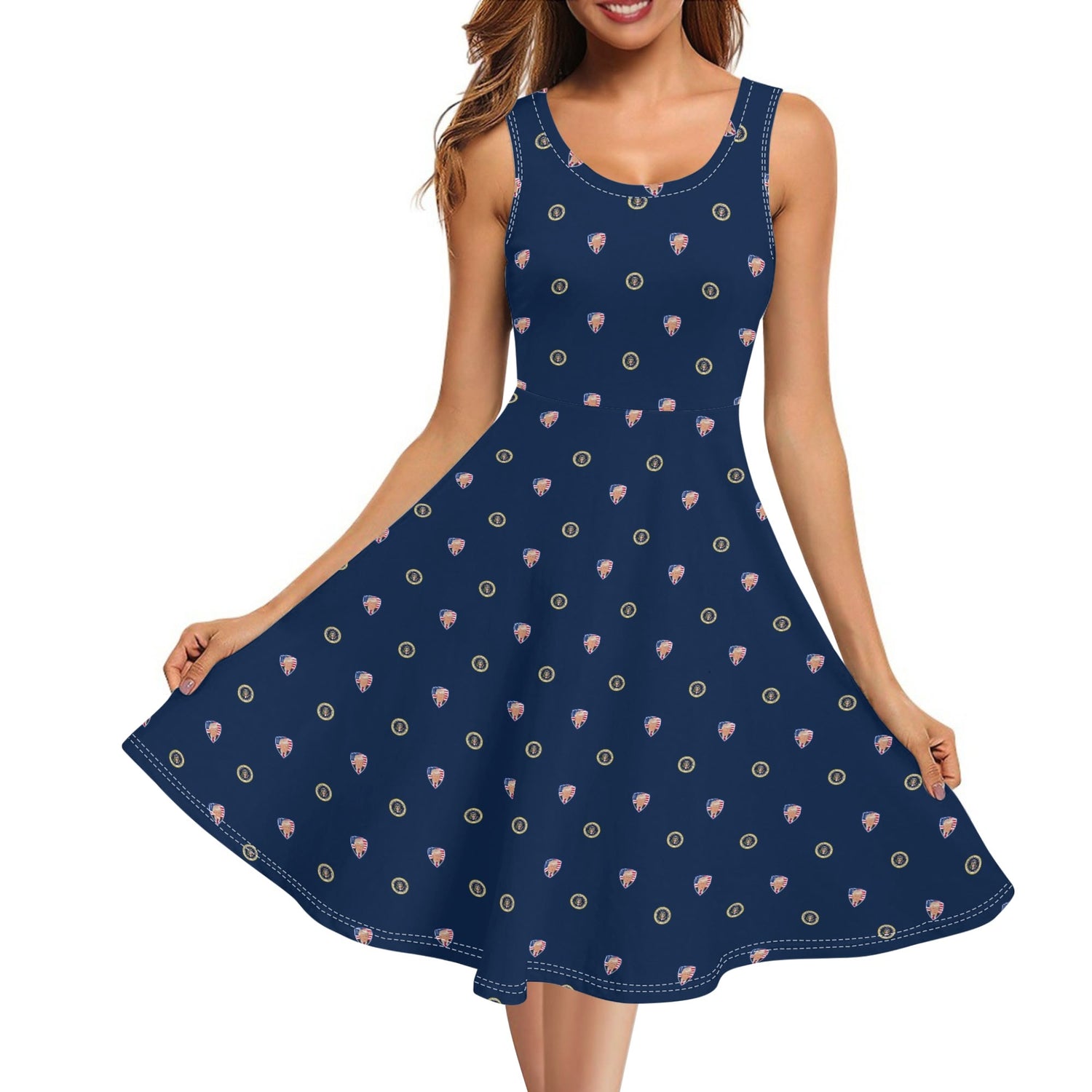 Trump Sleeveless Sundress