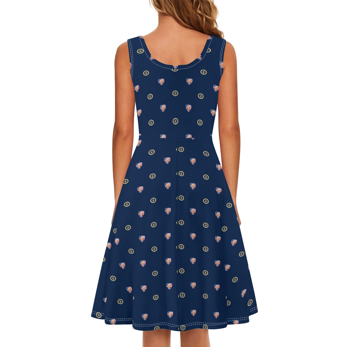 Trump Sleeveless Sundress