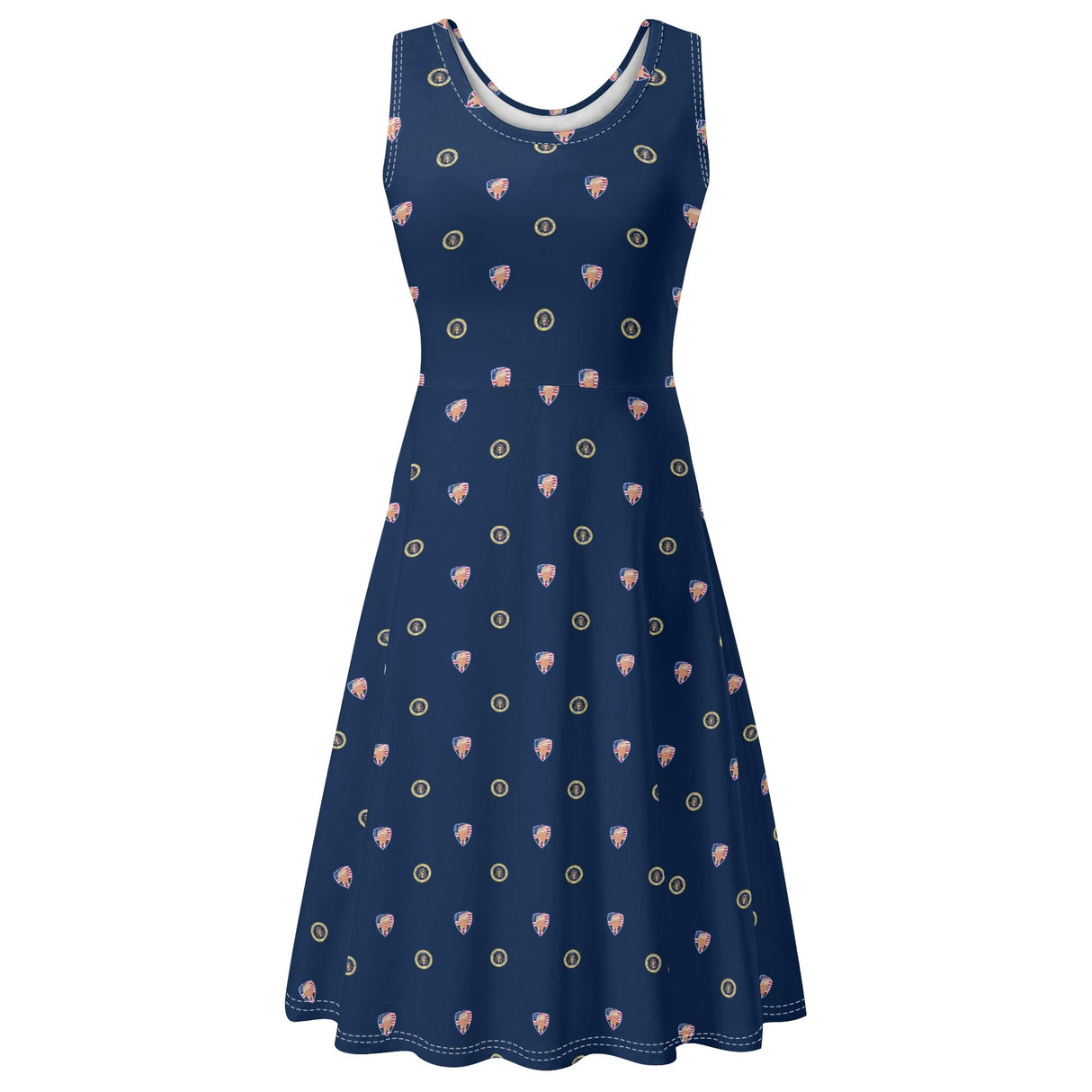 Trump Sleeveless Sundress