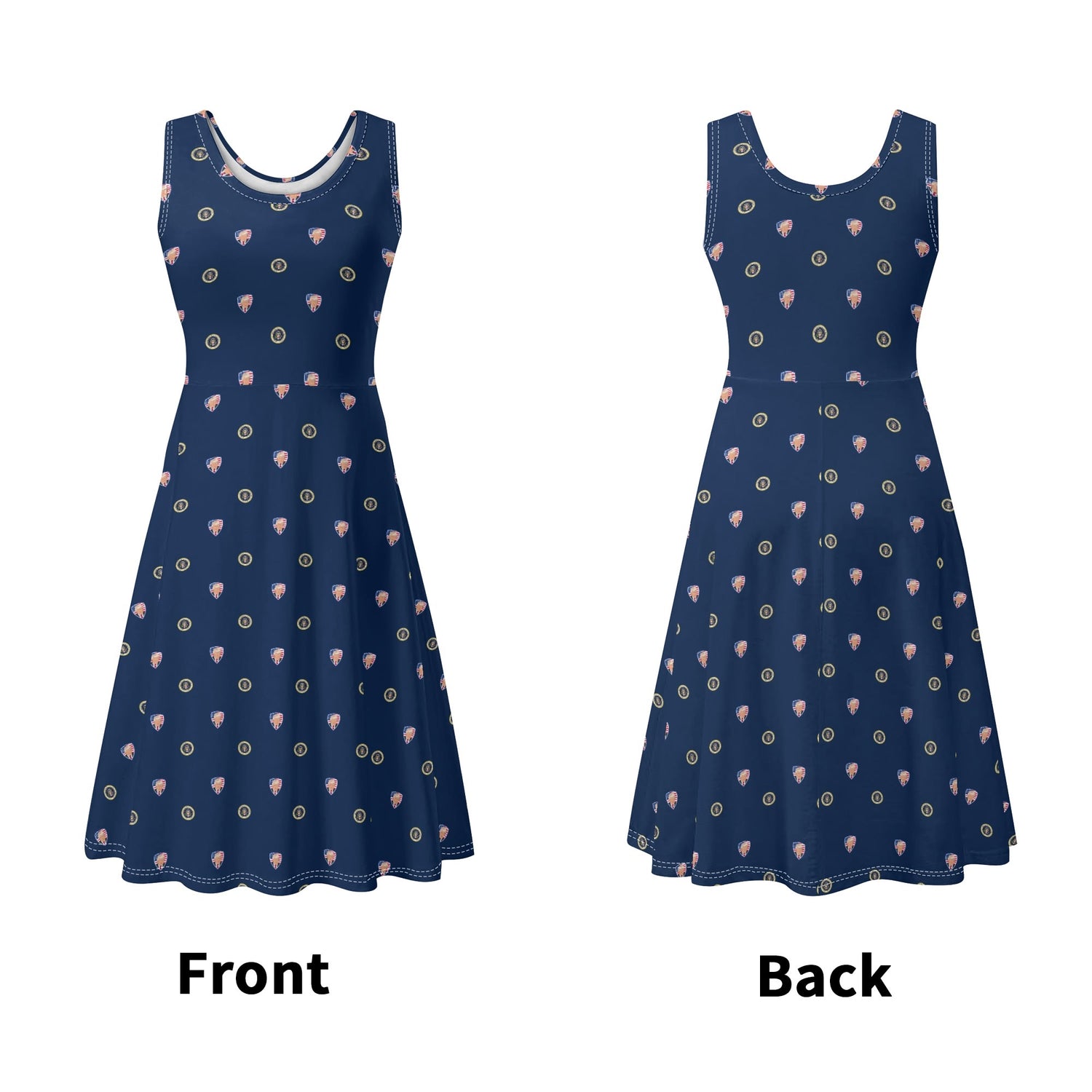 Trump Sleeveless Sundress