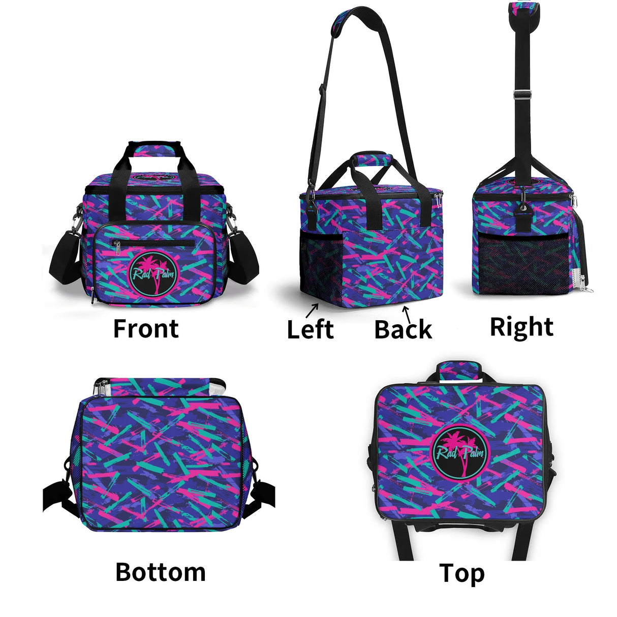 Neon Brush Leakproof Cooler Bag