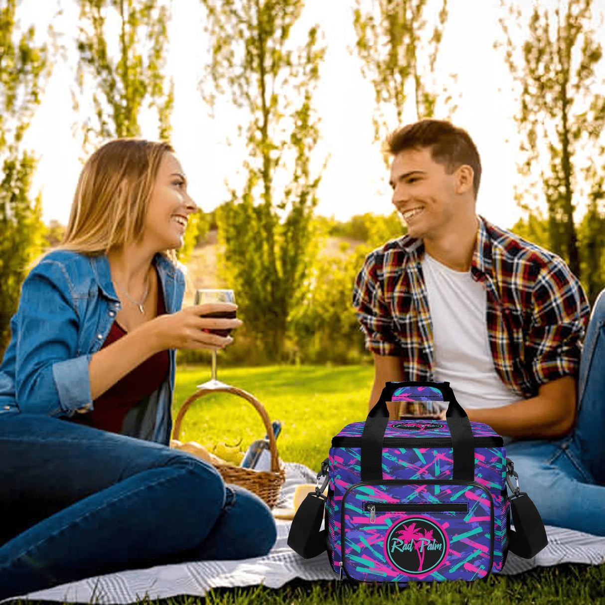 Neon Brush Leakproof Cooler Bag
