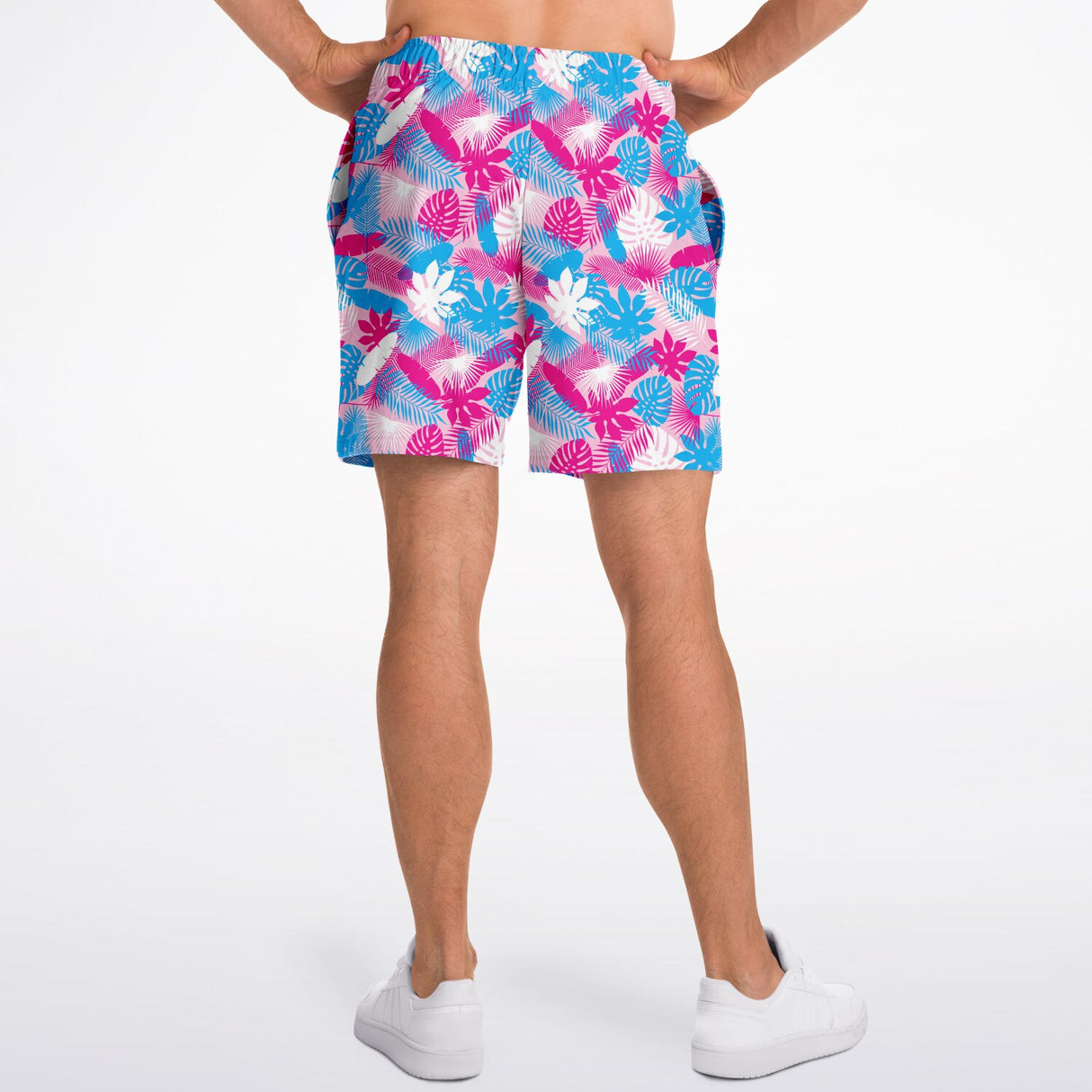 Neon Jungle Light Athletic Shorts