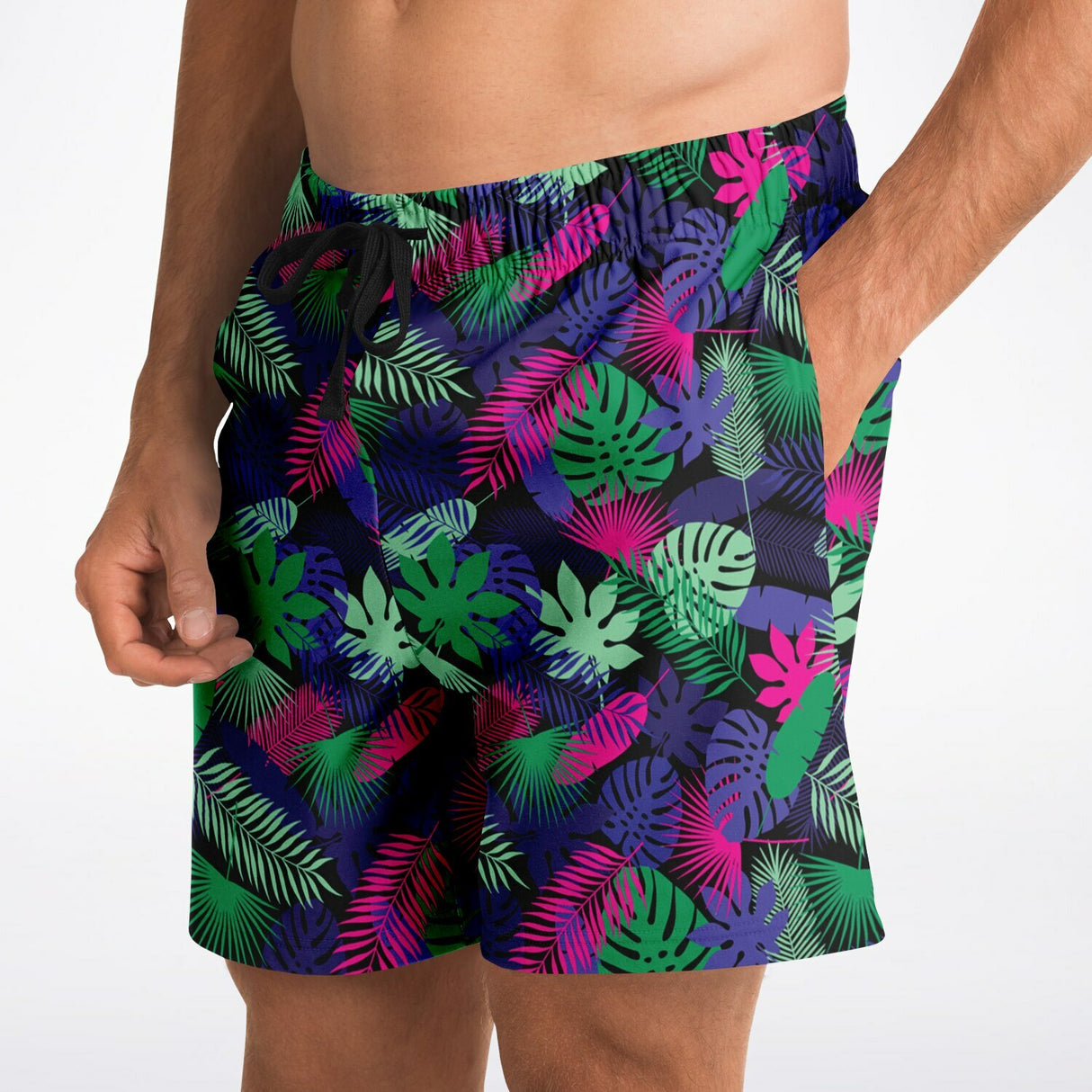 Neon Jungle Rad Athletic Shorts