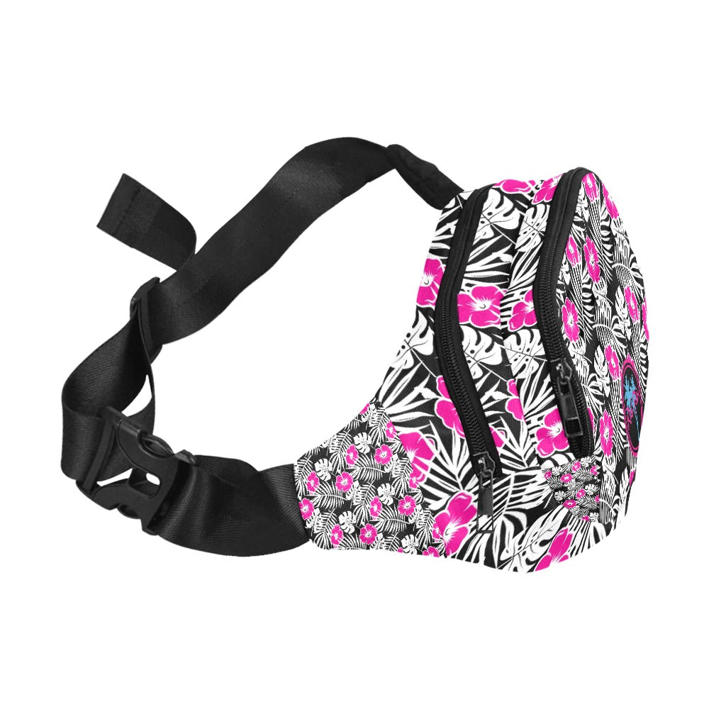 BLK WHT PNK Fanny Pack