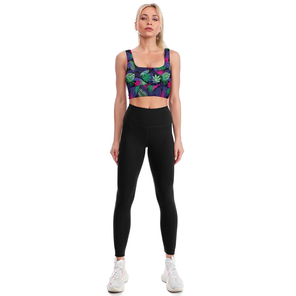 Neon Jungle Rad Longline Bra Top