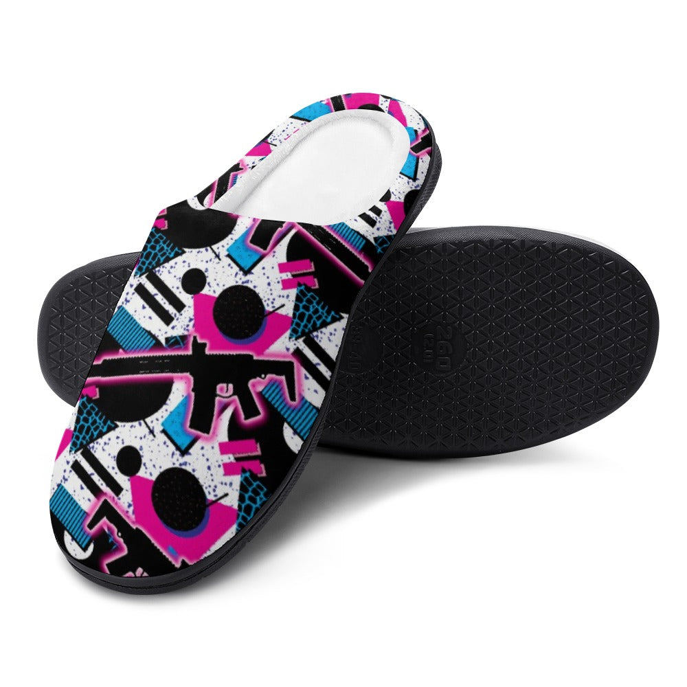 Honey Badger Cotton Slippers