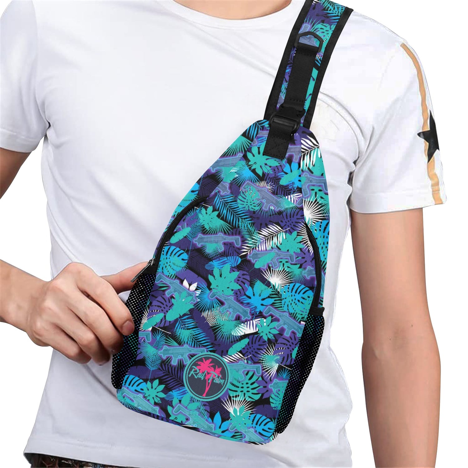 Neon Scorpion Sling Bag