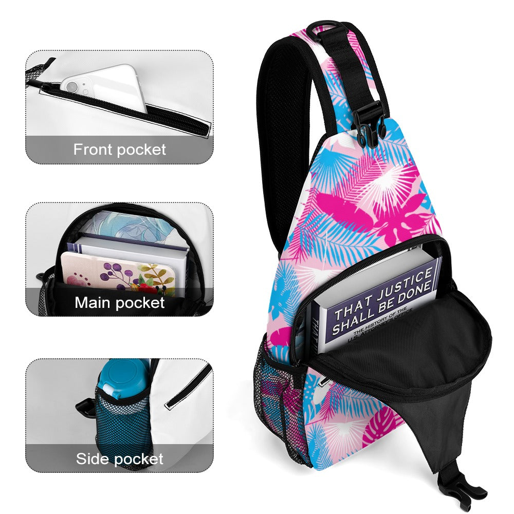 Neon Jungle Pink Sling Bag