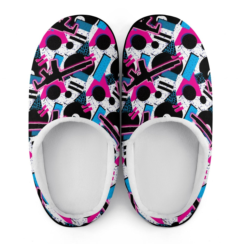 Honey Badger Cotton Slippers