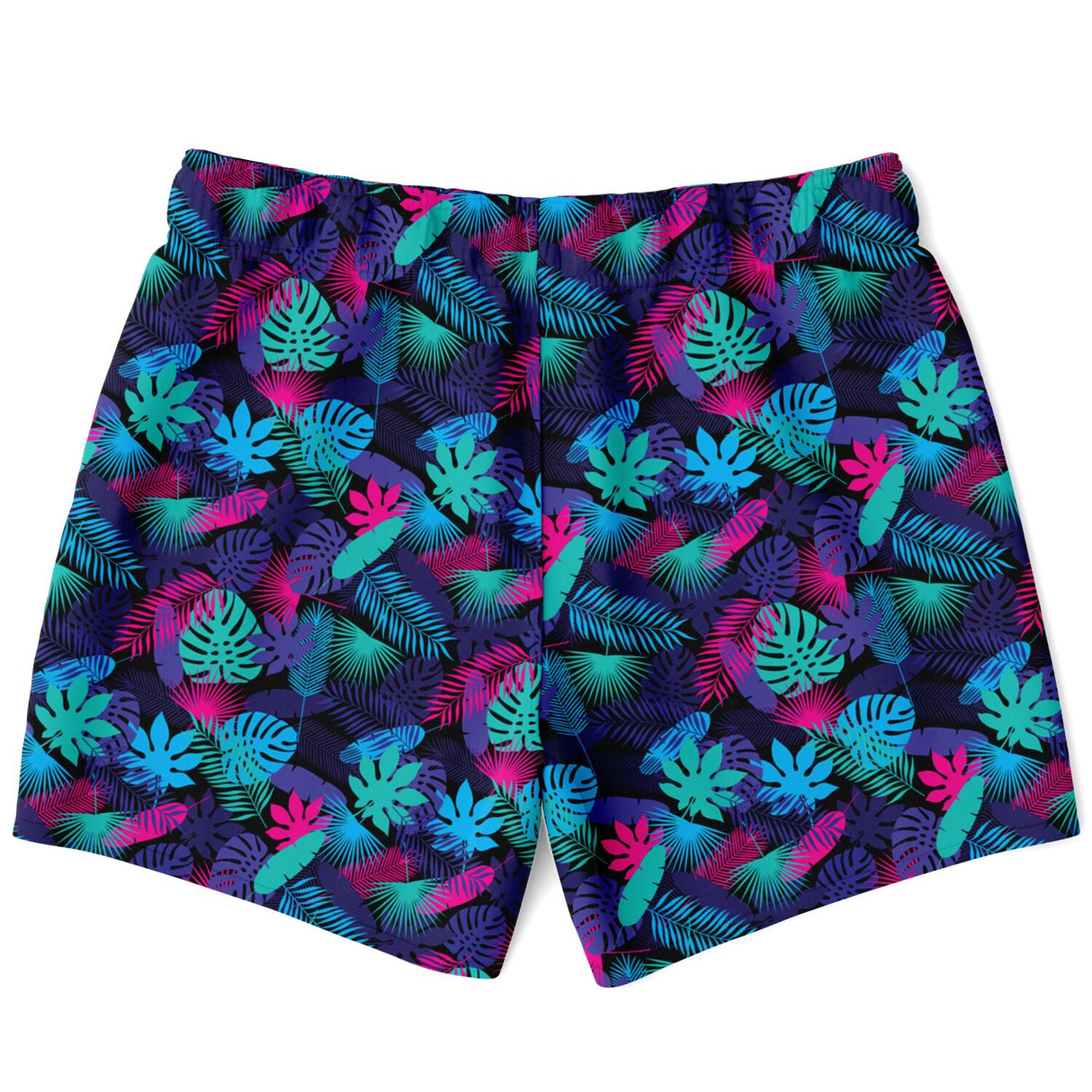 Rad Palm Neon Jungle Men's Swim Trunks