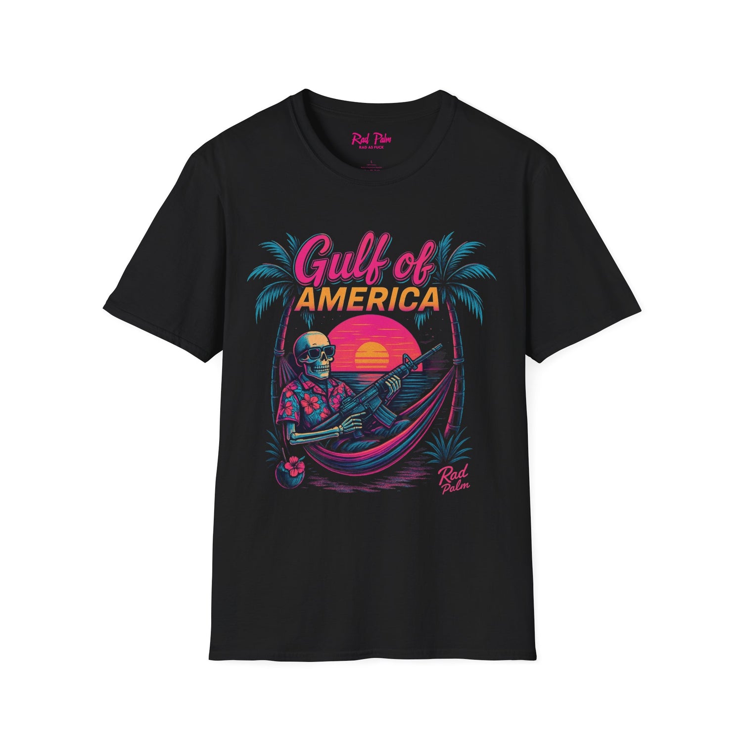 Vintage Gulf of America Graphic T-Shirt - Unisex Softstyle Tee