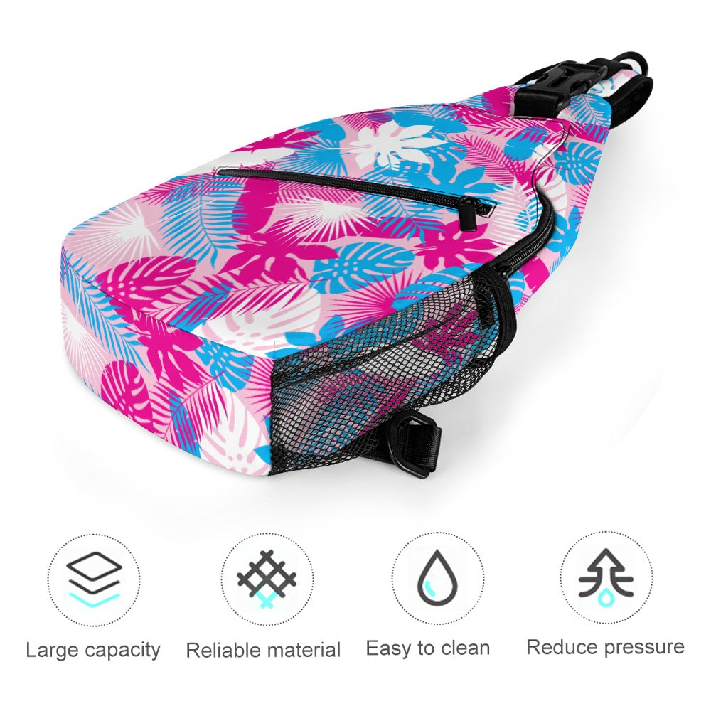 Neon Jungle Pink Sling Bag