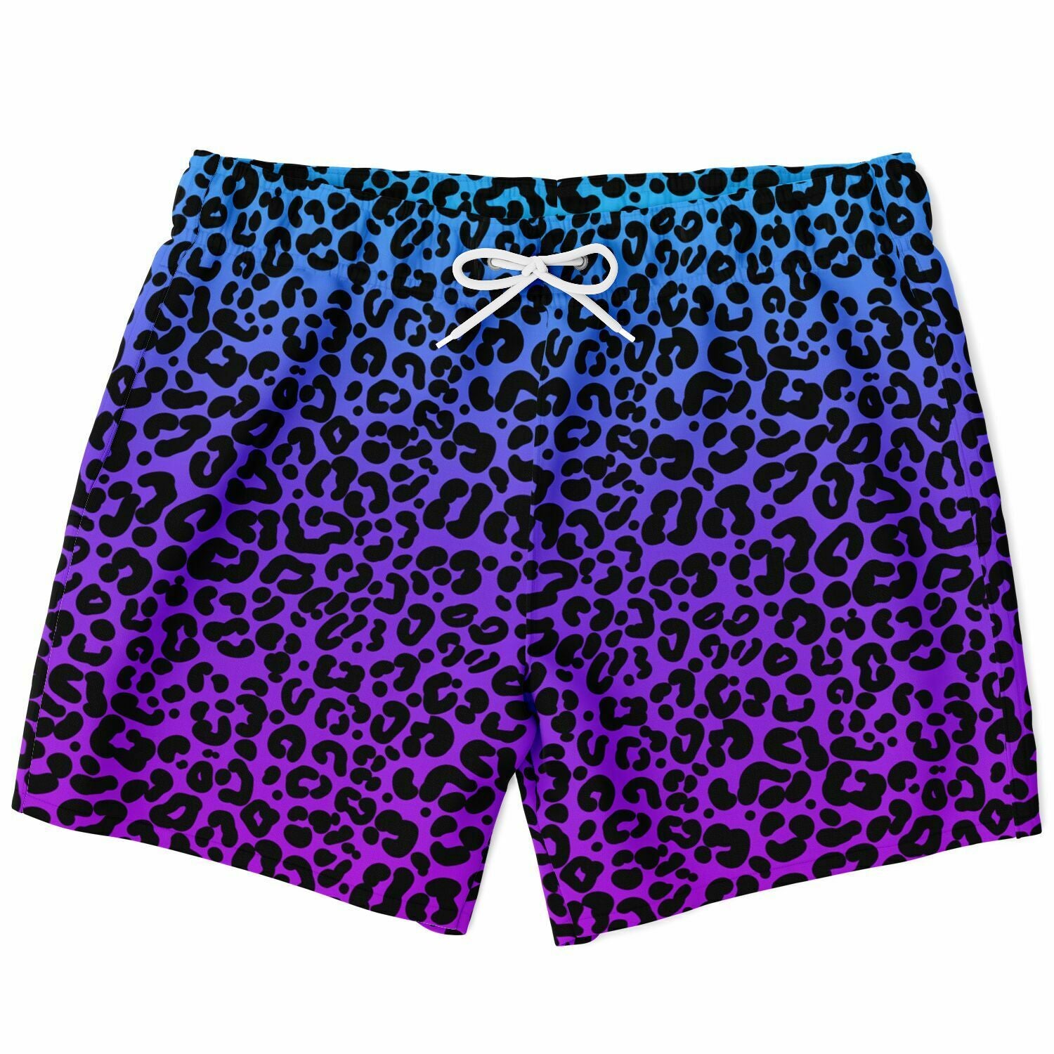 Bañador con estampado de leopardo degradado para hombre de Rad Palm
