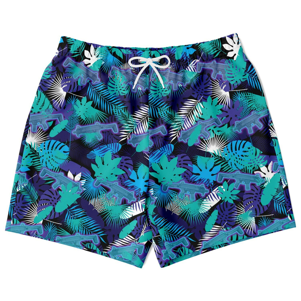 Neon Scorpion Athletic Shorts