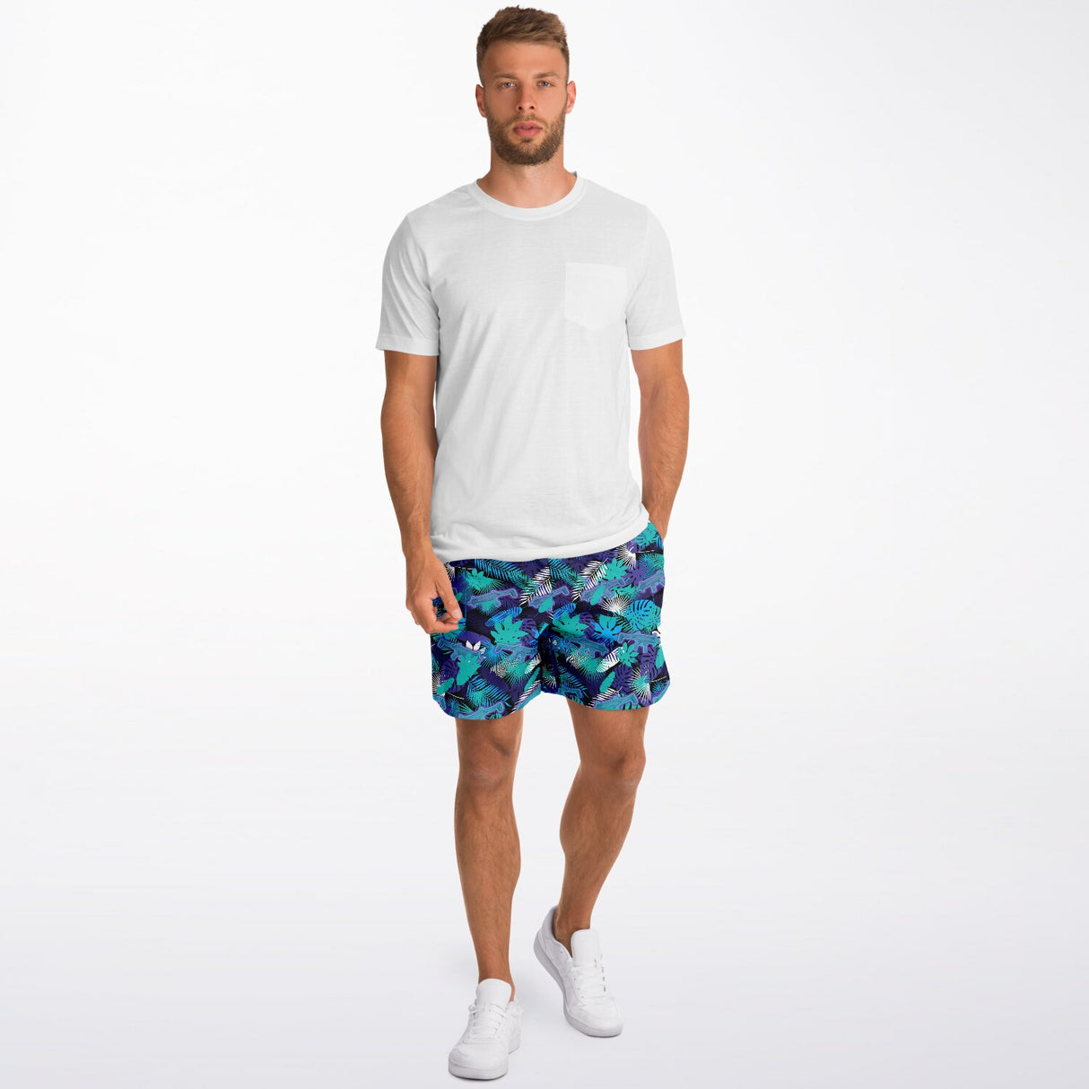 Neon Scorpion Athletic Shorts