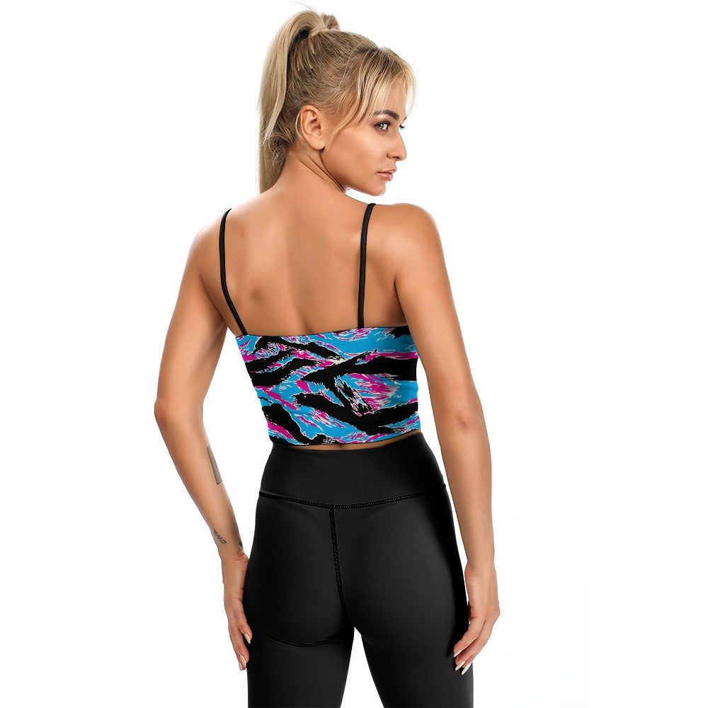 Miami Tiger Stripe Women's Thin Vintage Comfort Camisole