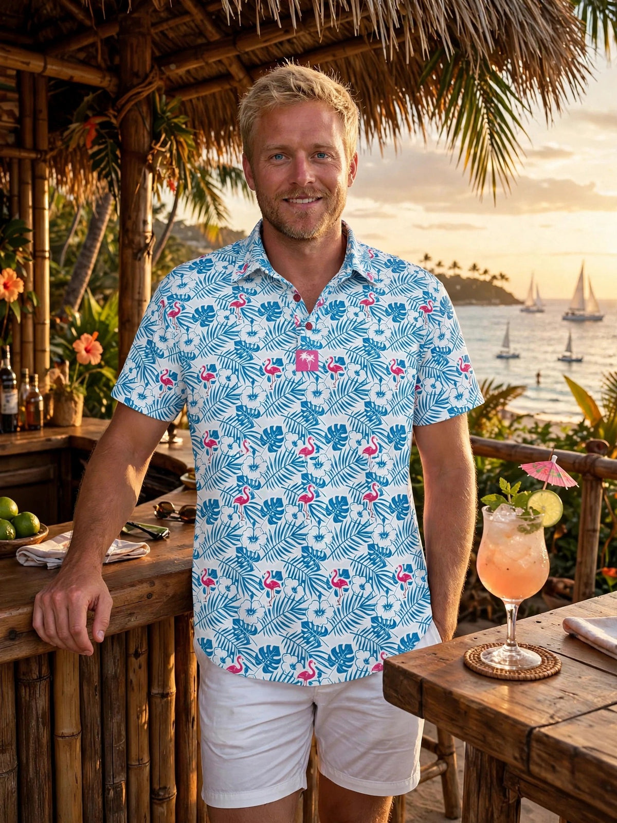 Polo de fiesta como Flockstar