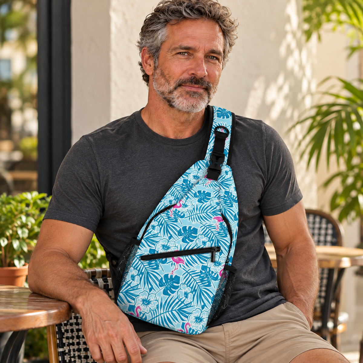 Rad Palm Flockstar sling bag portrait-15