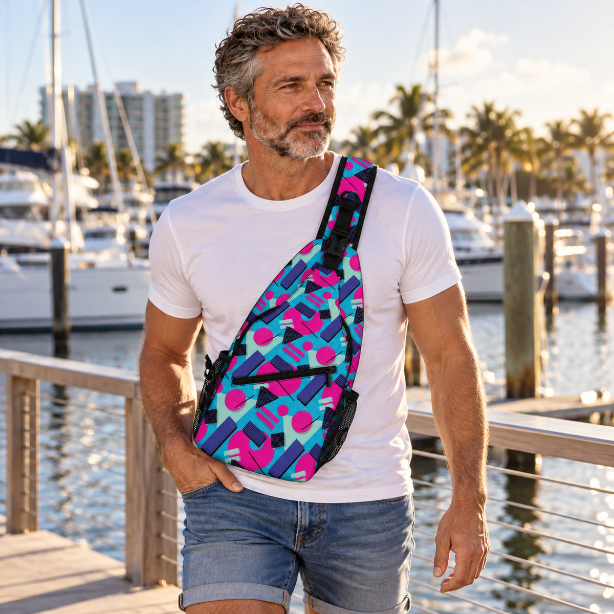 Rad Palm Sequel Sling at the Marina-5