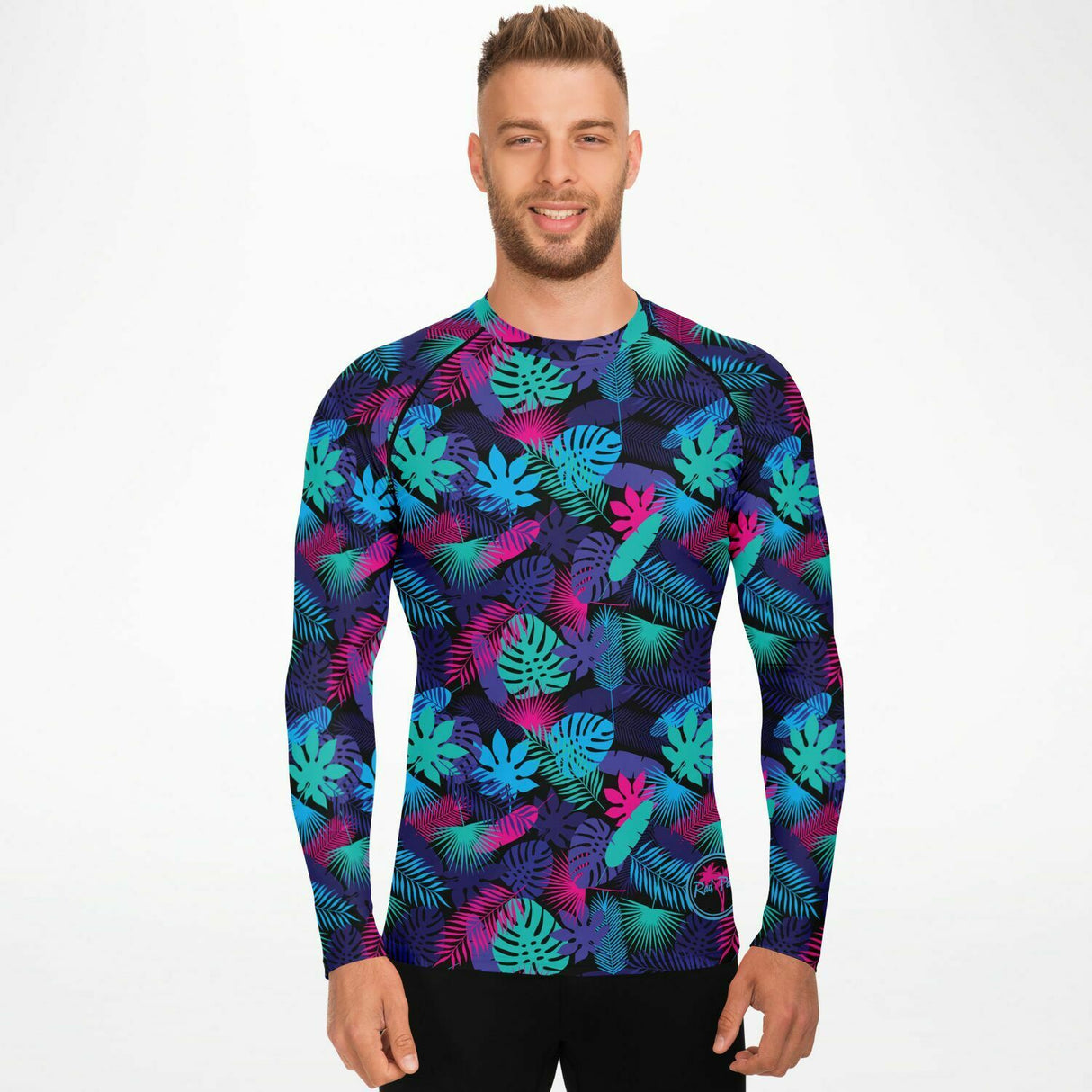 Camiseta de manga corta para hombre Neon Jungle