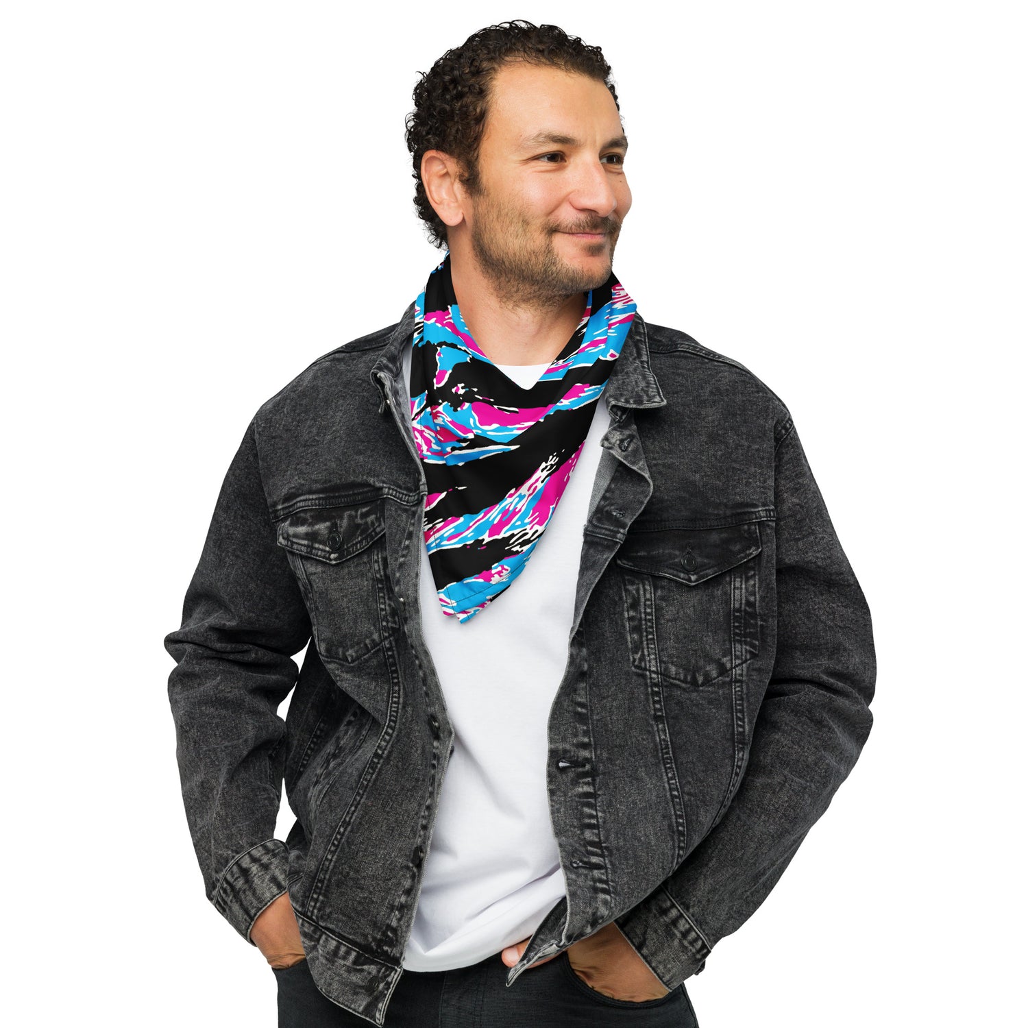 Miami Tiger Stripe Bandana