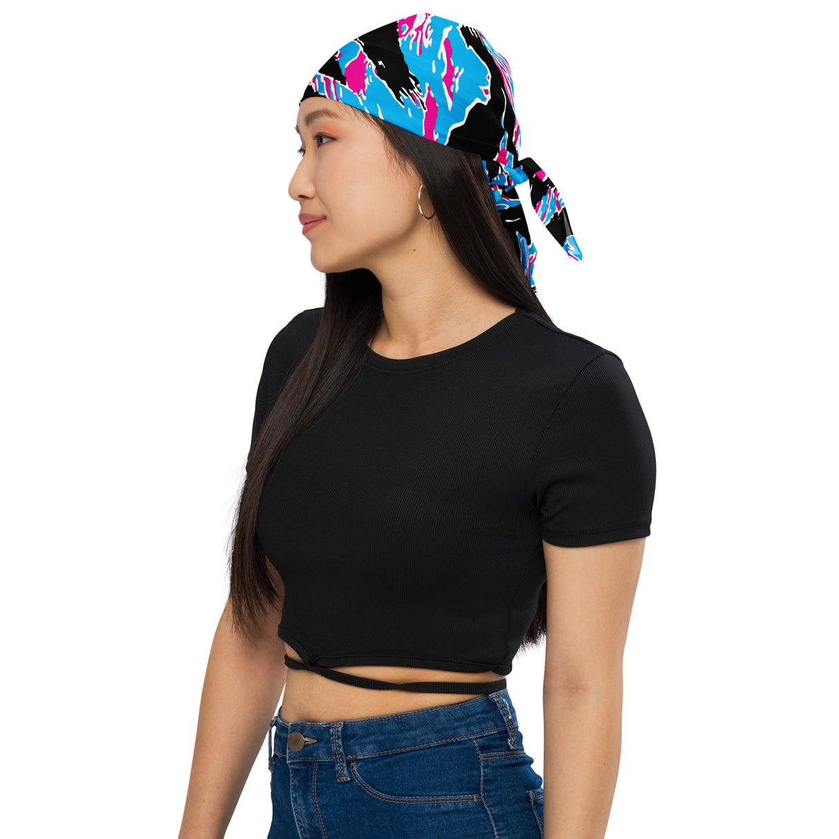 Miami Tiger Stripe Bandana