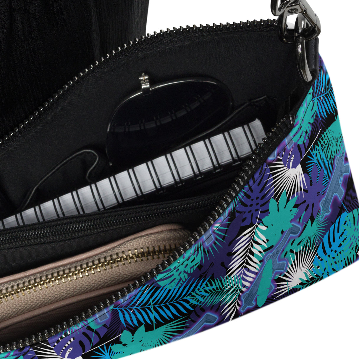 Neon Scorpion Crossbody Bag