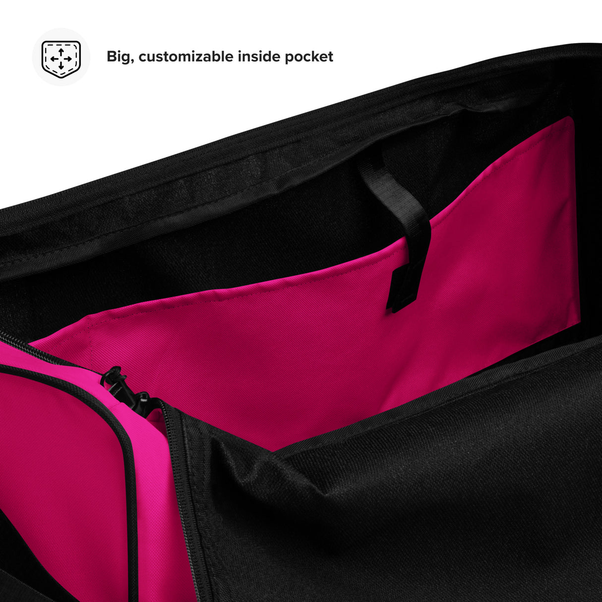 Hot Pink Duffle Bag