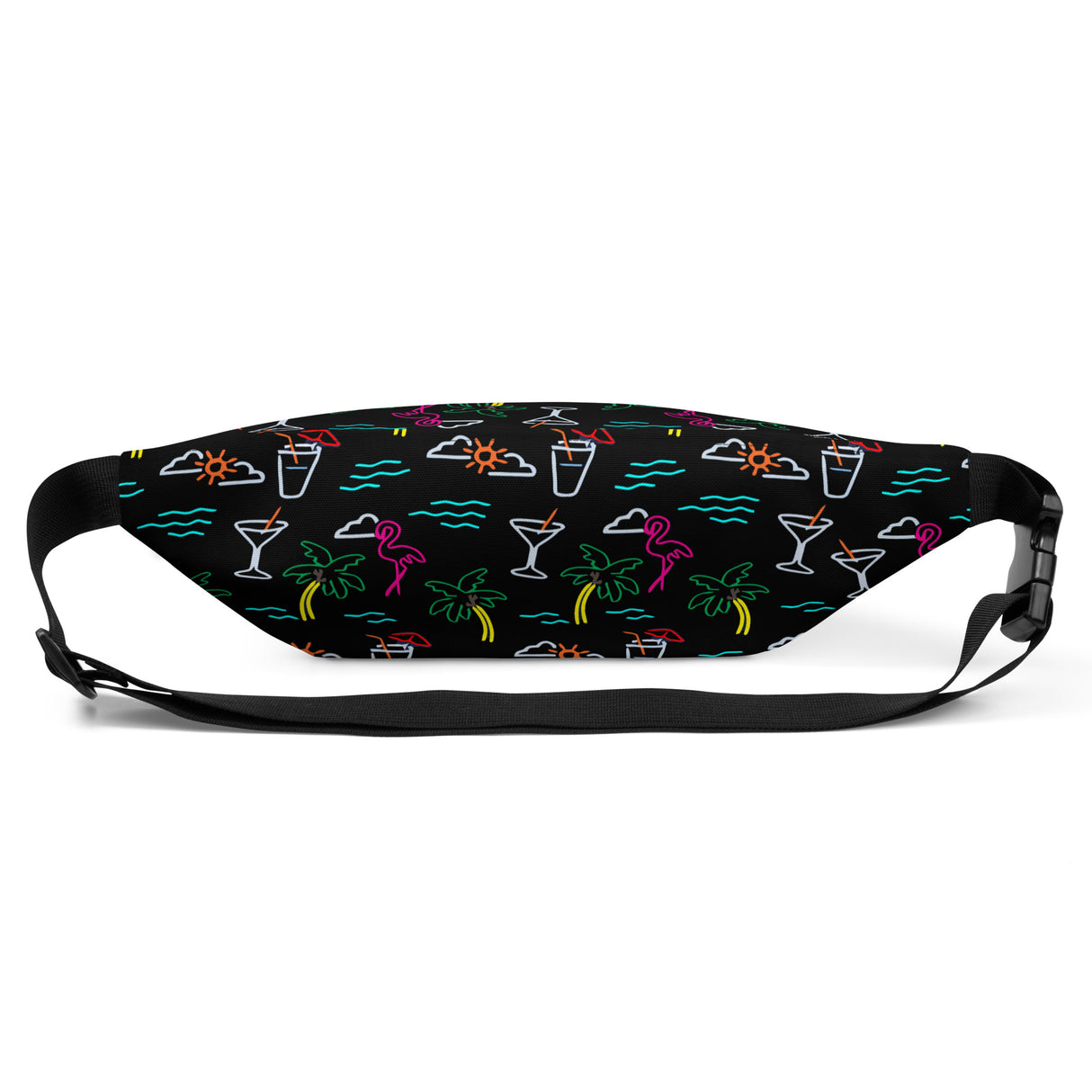 Five O'Clock Somewhere Black Fanny Pack