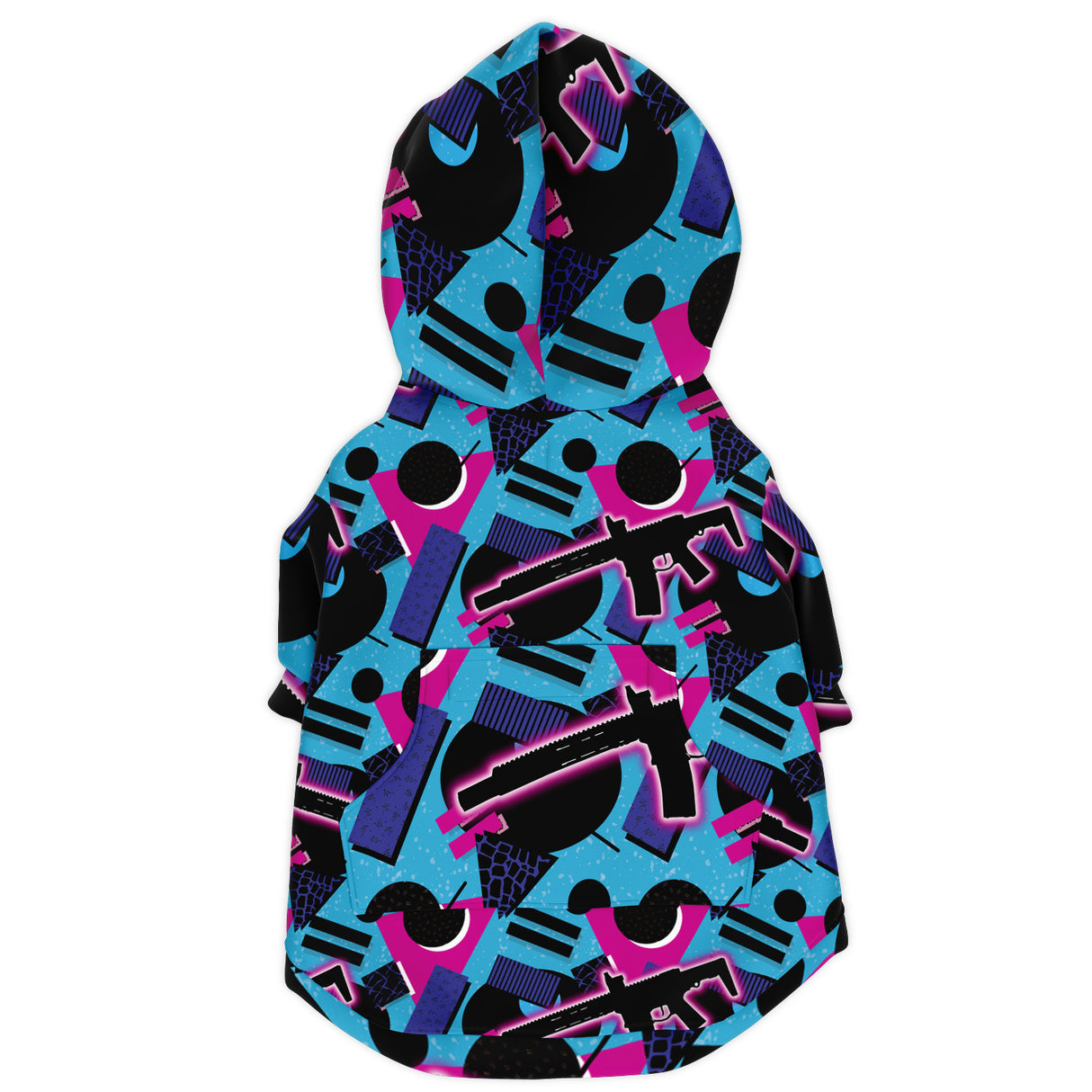 Sudadera con capucha y cremallera con diseño de perro tejón de miel