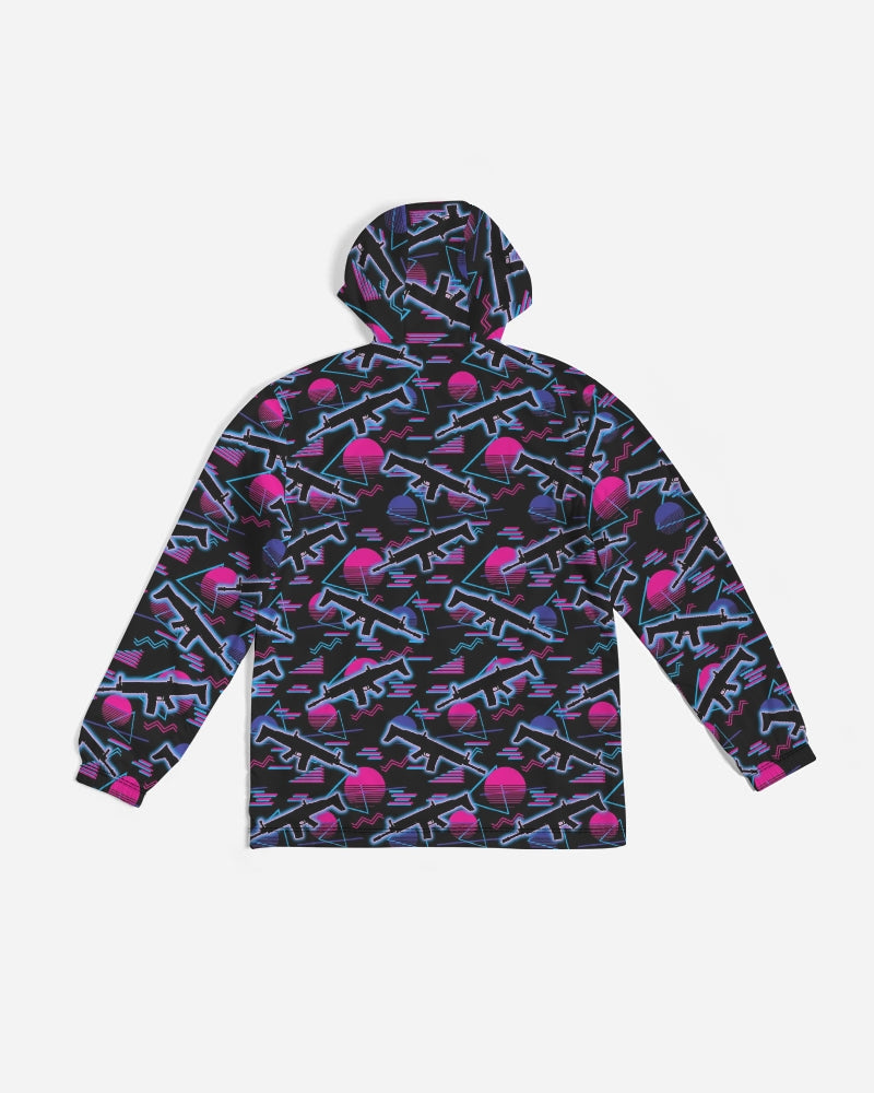 Miami Nights Men's All-Over Print Windbreaker