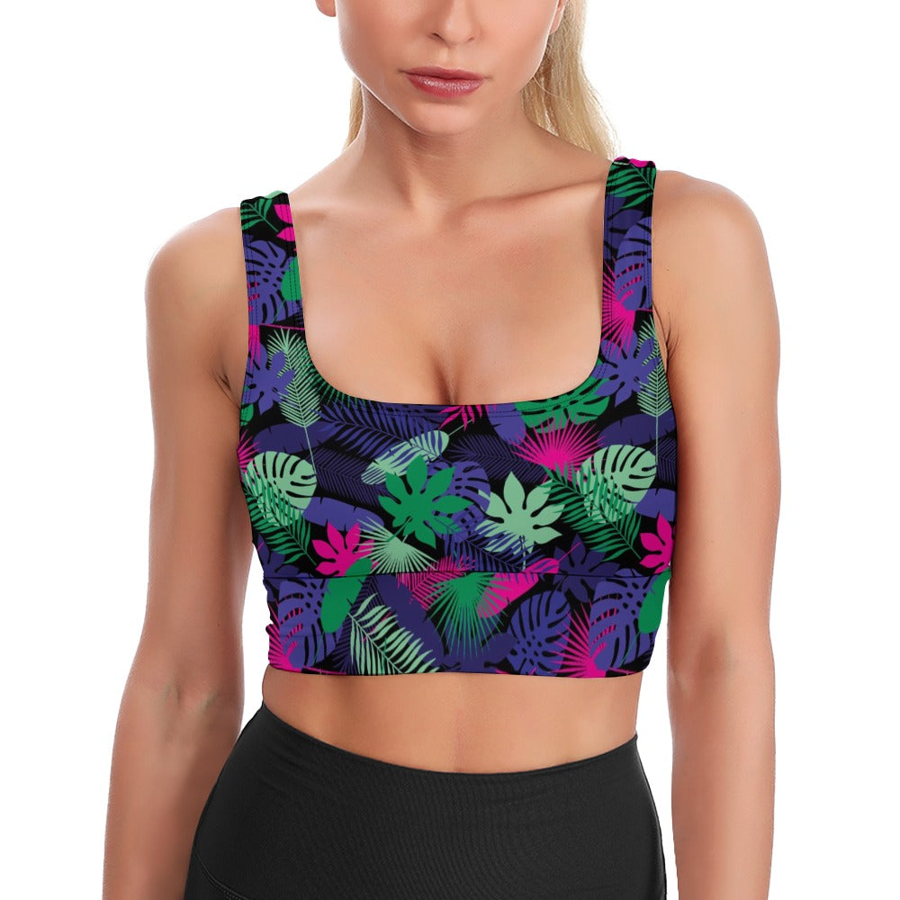Neon Jungle Rad Longline Bra Top