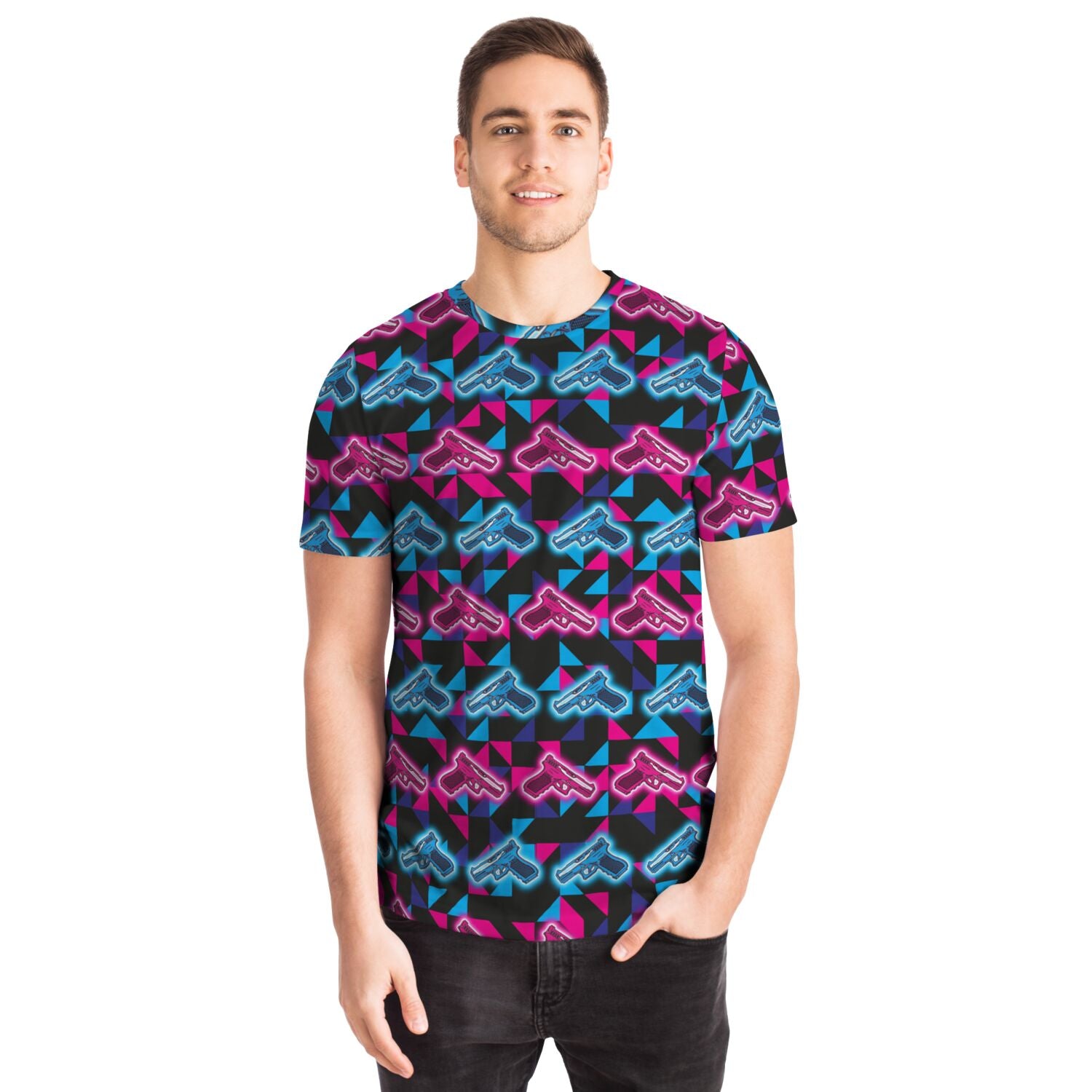 Camiseta Glocks de neón Rad Palm