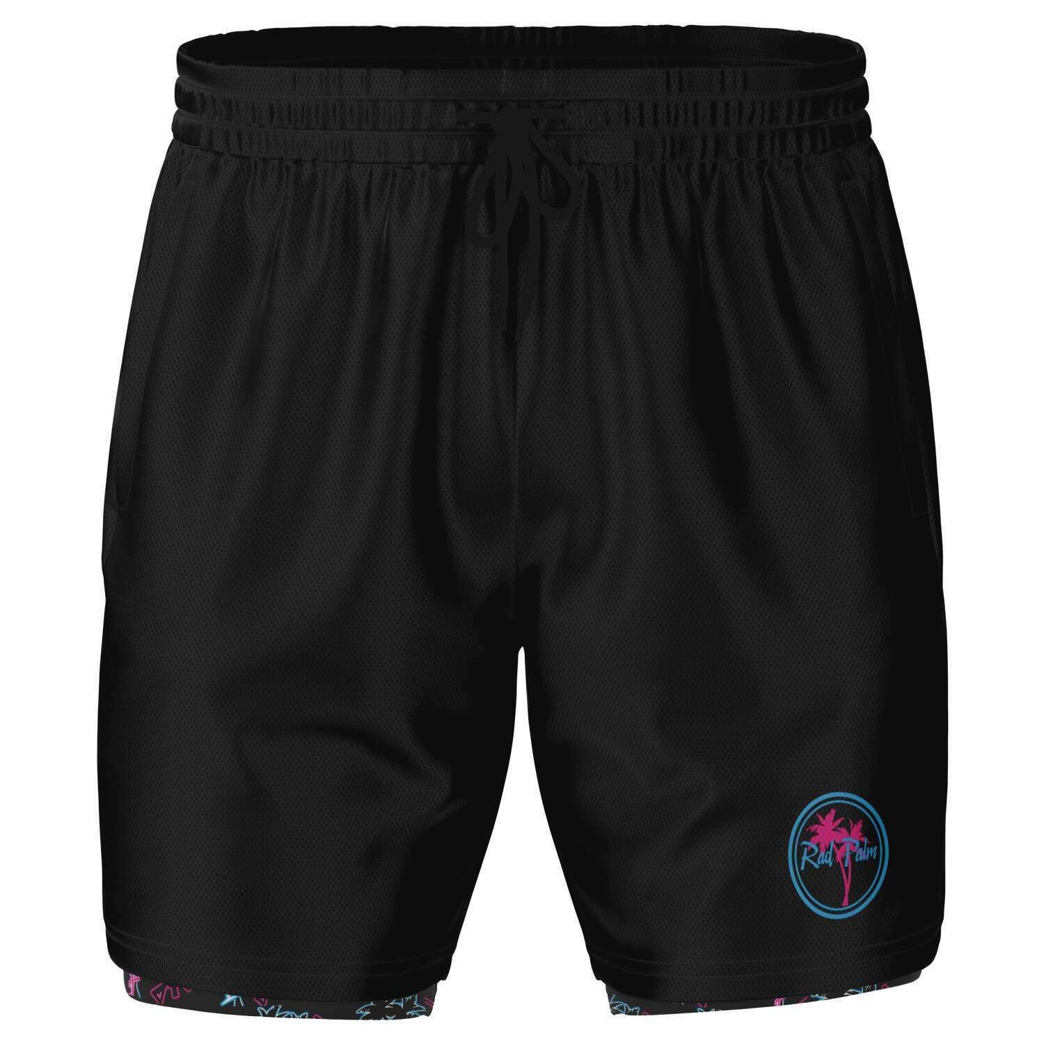 Rad Palm Neon Attack 2 in 1 Shorts