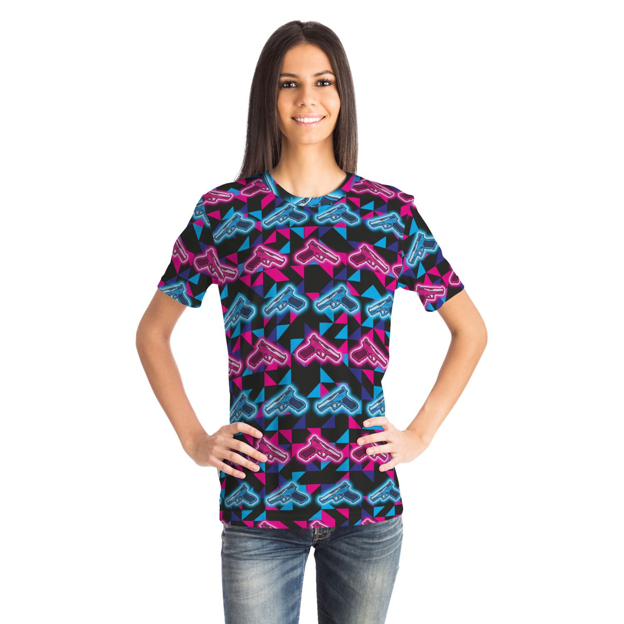 Camiseta Glocks de neón Rad Palm