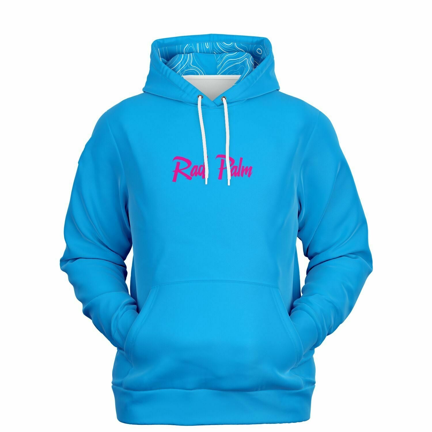 Rad Palm Blue Logo Pullover Hoodie