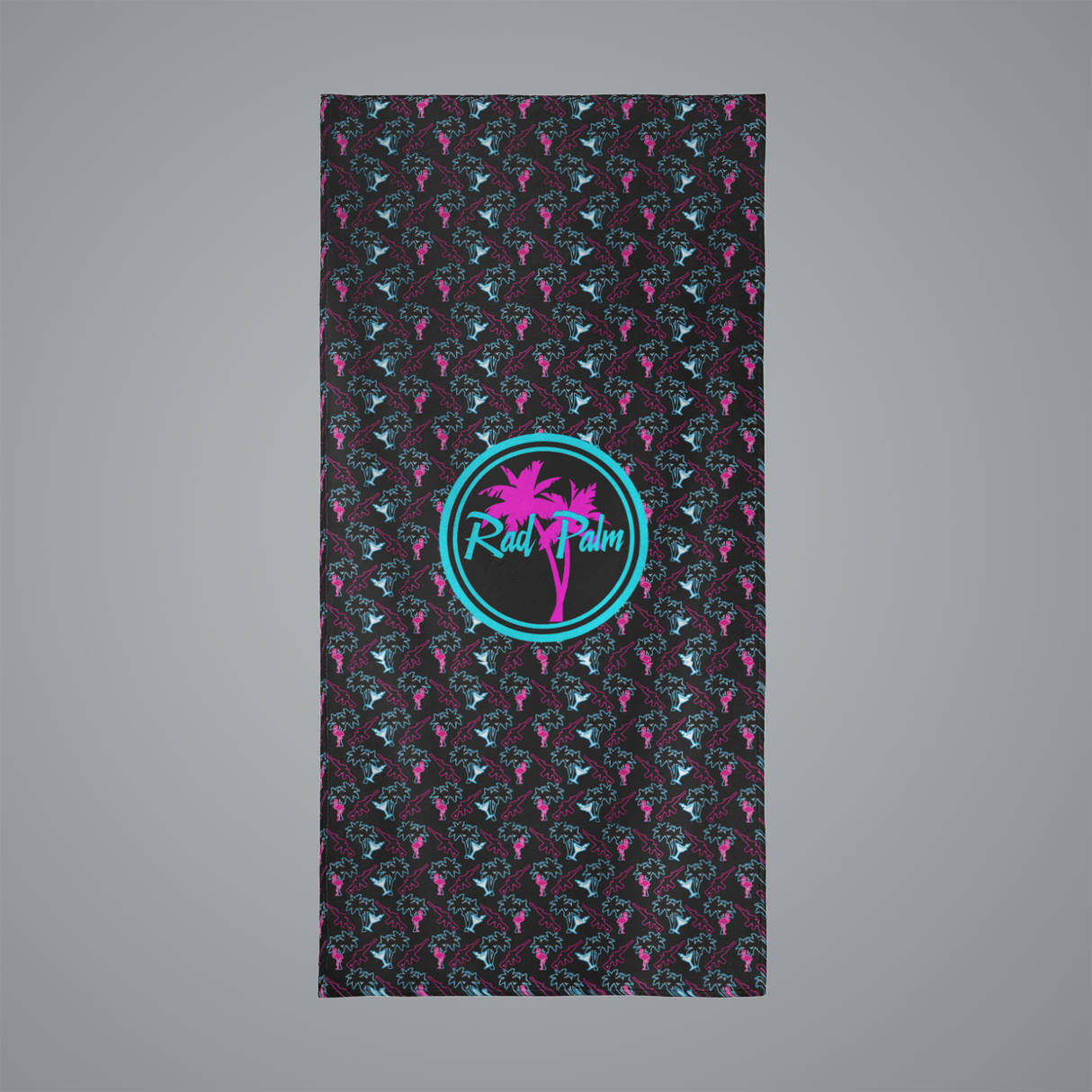 Neon Attack 2 Beach Towel Beach Towel