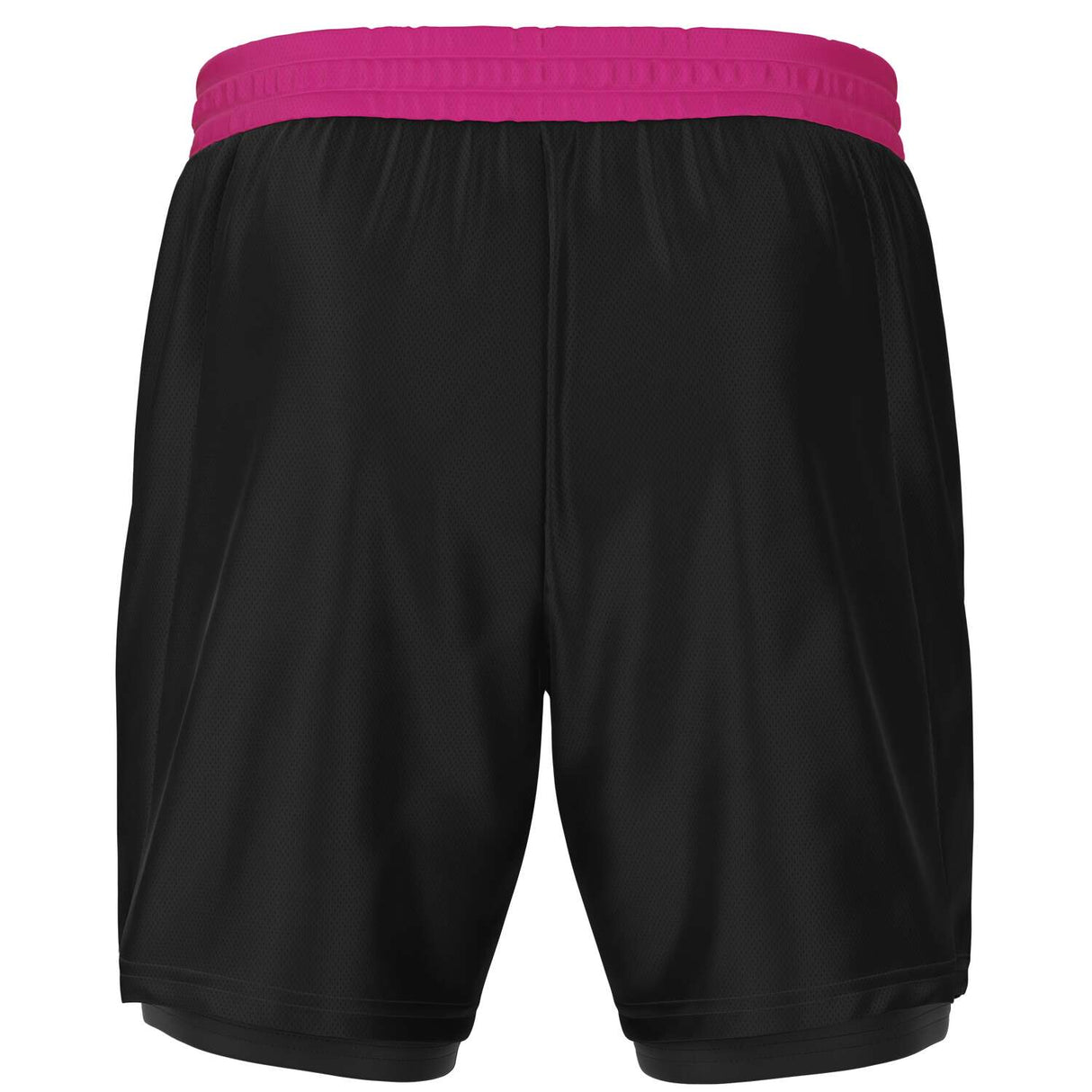 Rad Palm Neon Flamingo Men's 2-in-1 Shorts