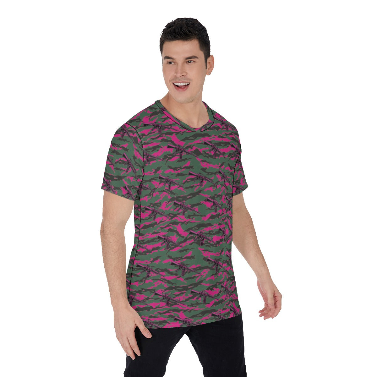 Camiseta de cuello redondo para hombre de Da Nang Disco