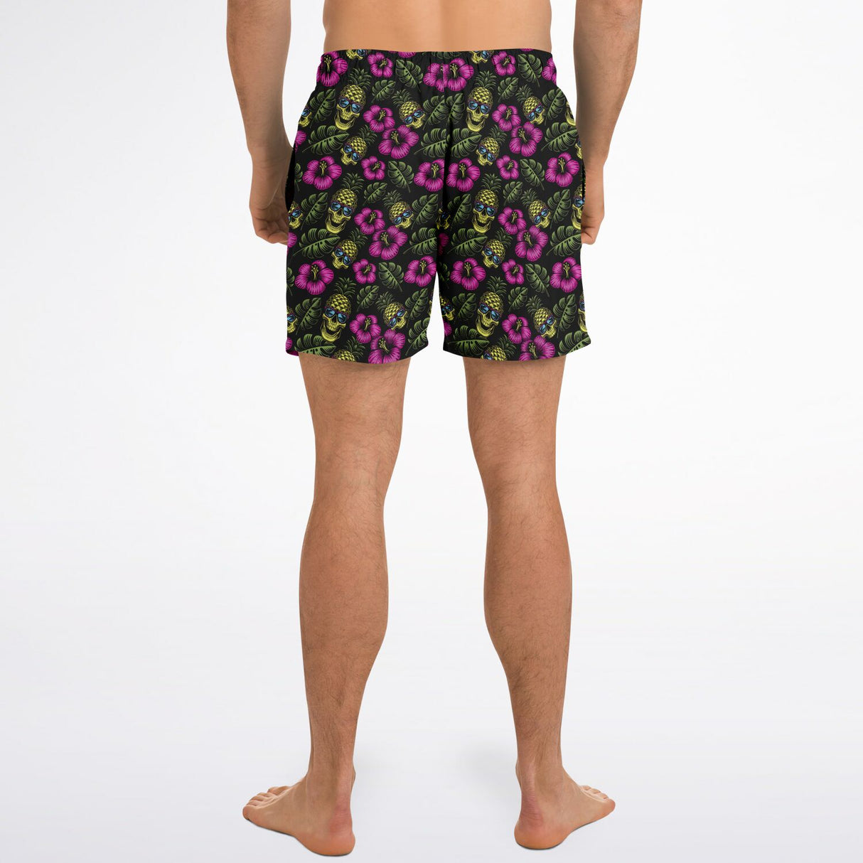 Bañador tipo bóxer para hombre con diseño de cabeza de piña de Rad Palm