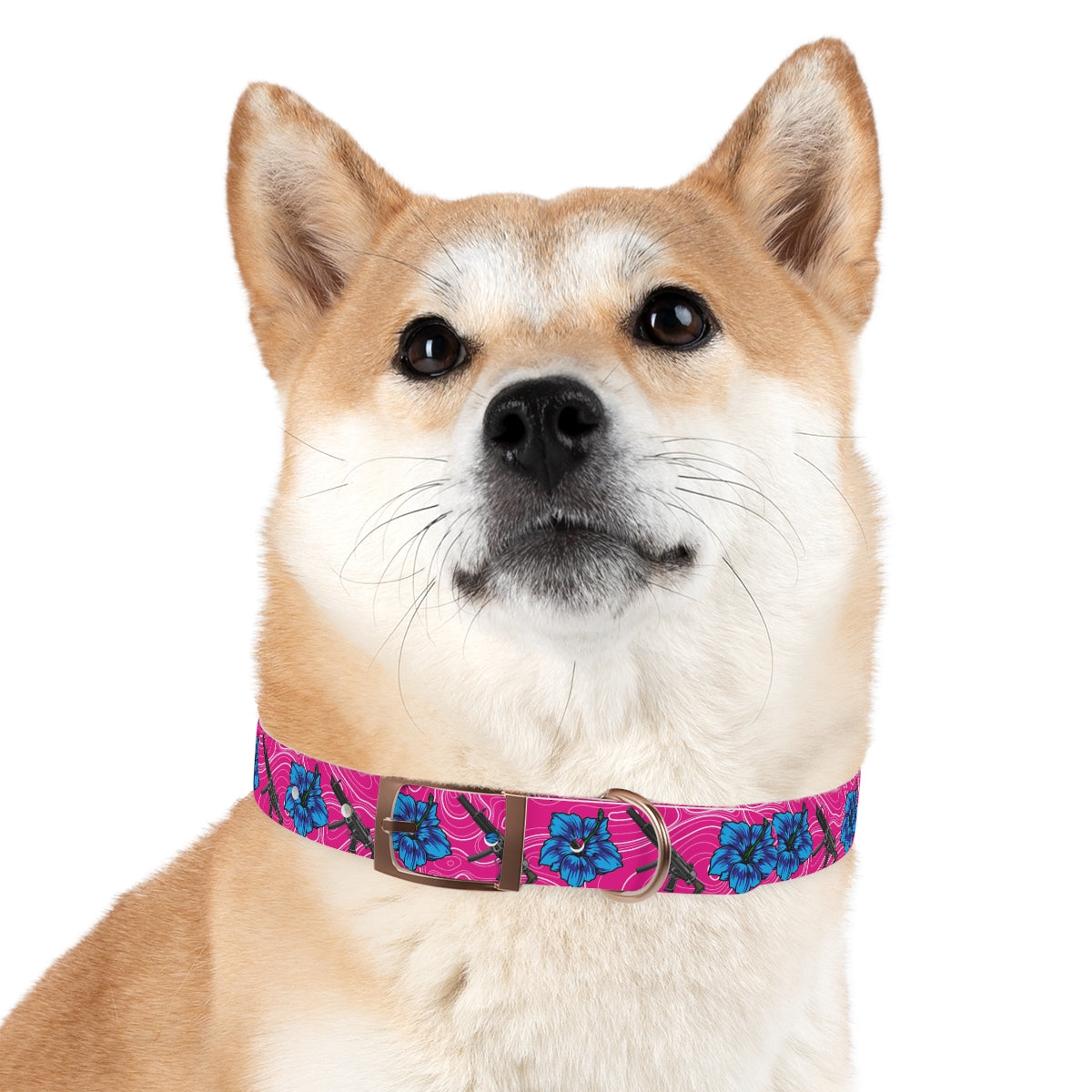 Collar para perros con hibisco de alta capacidad Rad Palm