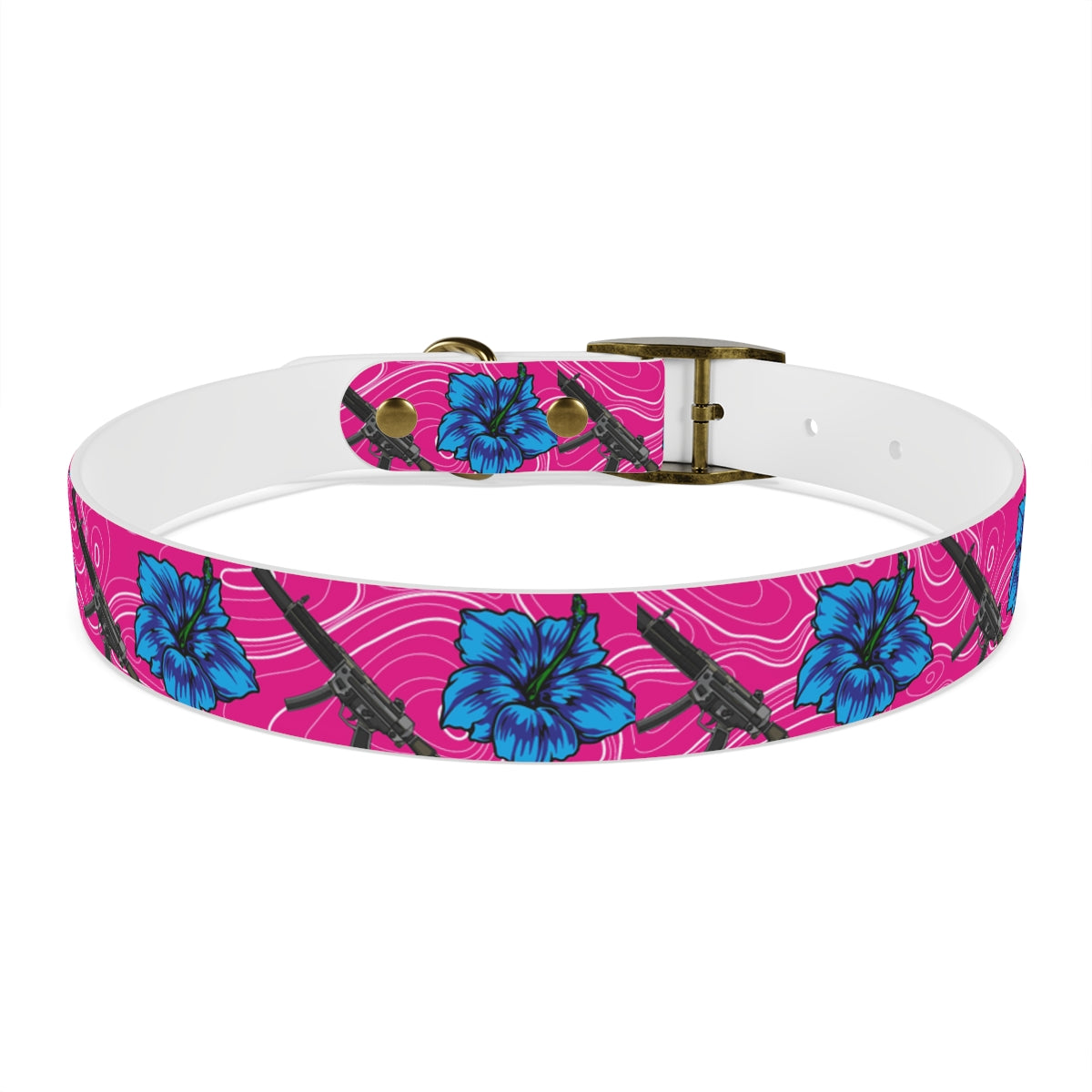Collar para perros con hibisco de alta capacidad Rad Palm