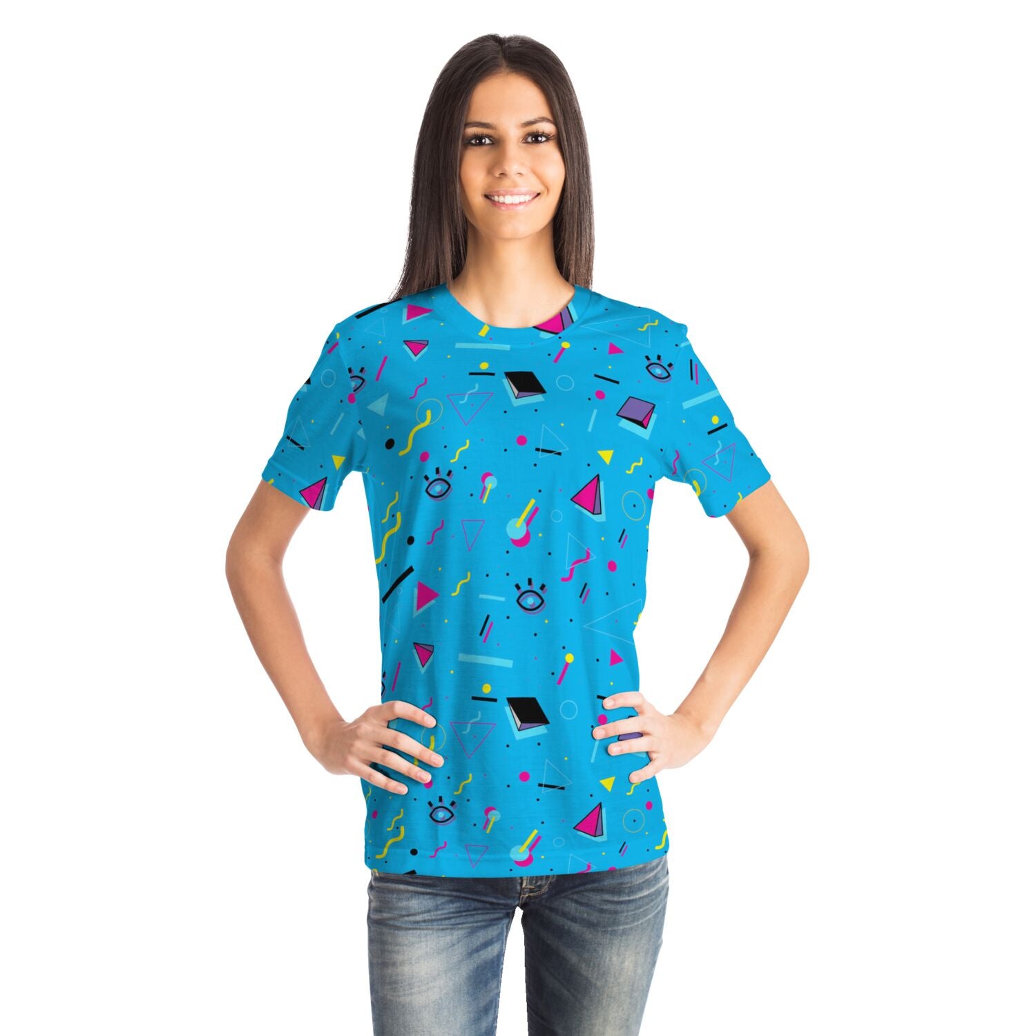 Camiseta azul del lunes de Rad Palm