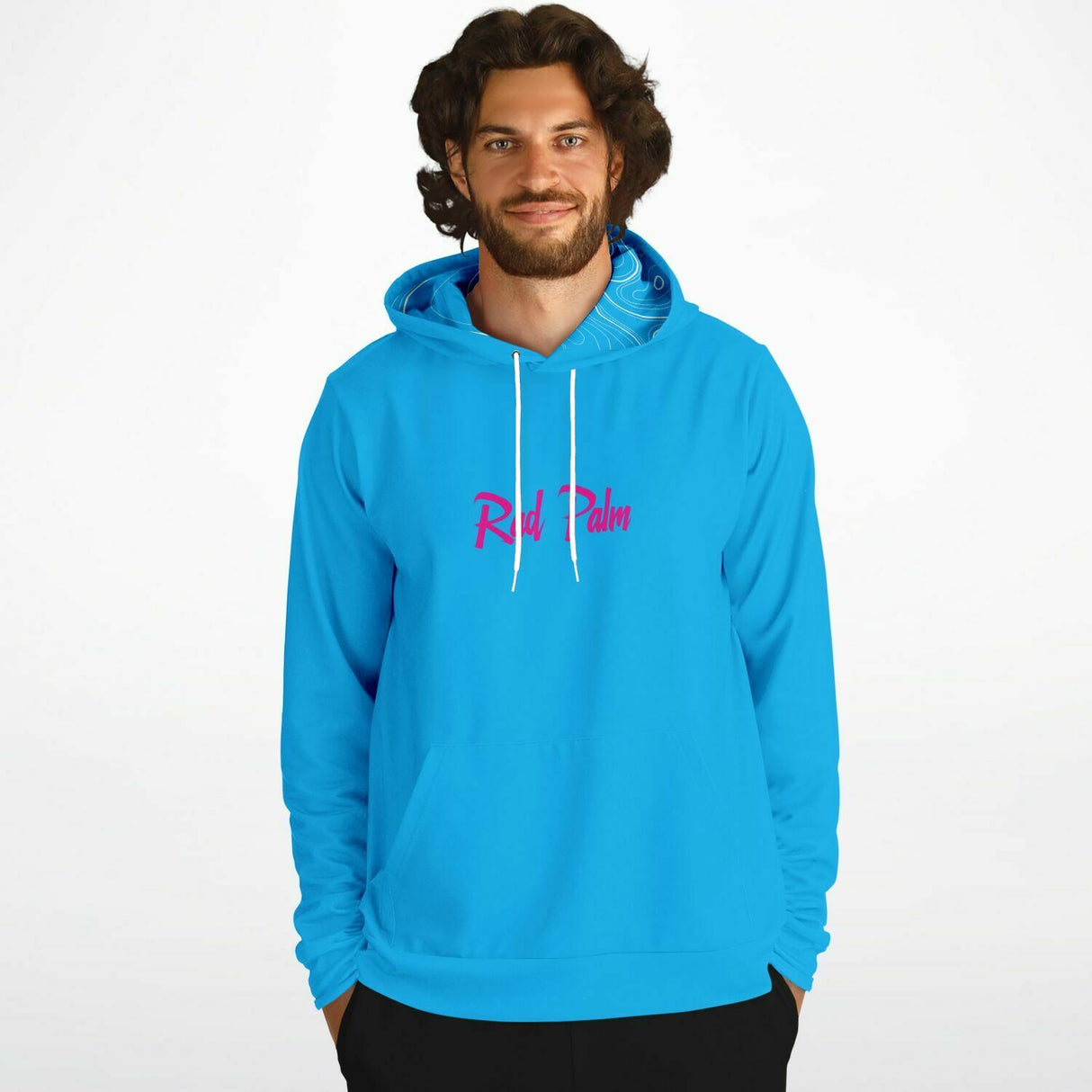 Rad Palm Blue Logo Pullover Hoodie