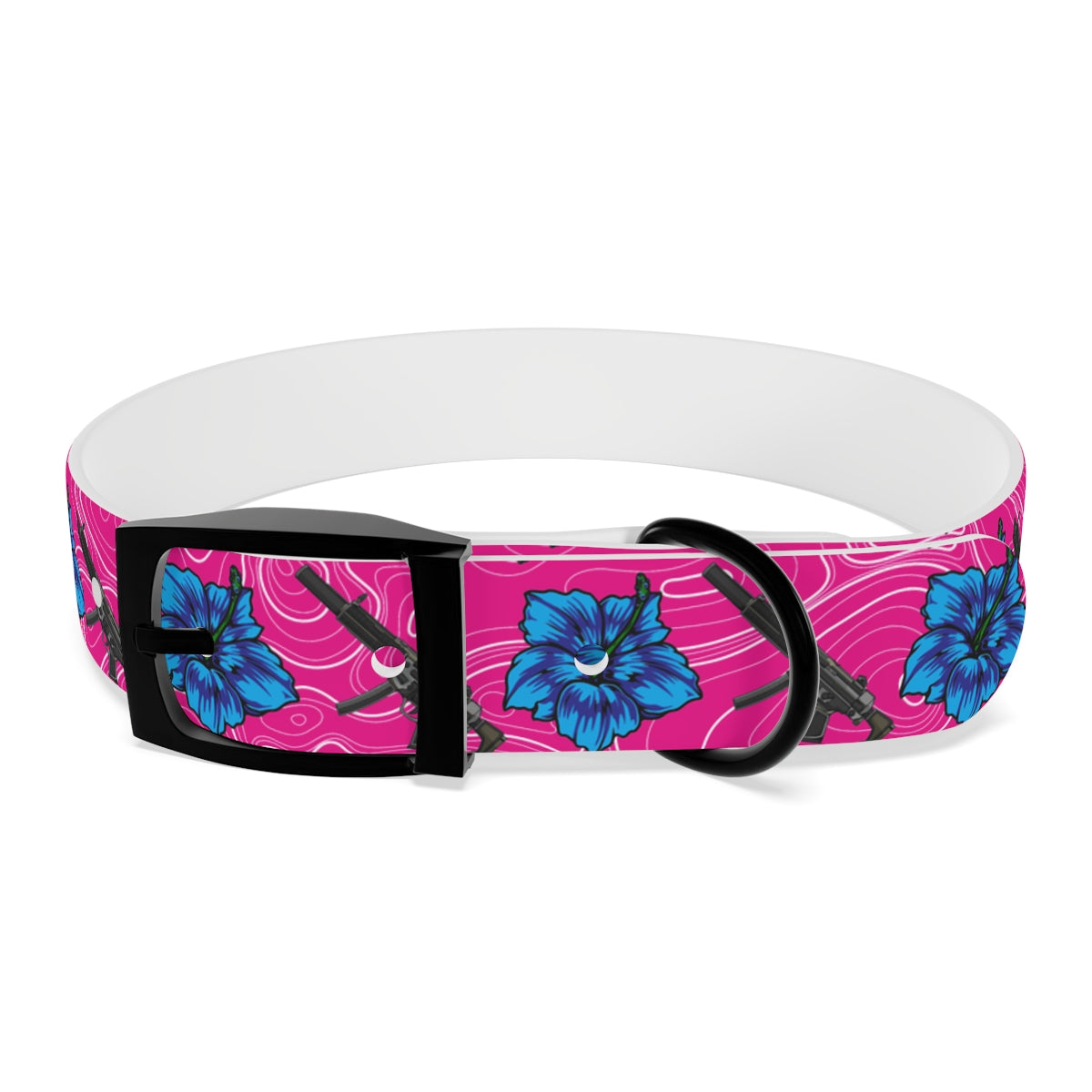 Collar para perros con hibisco de alta capacidad Rad Palm