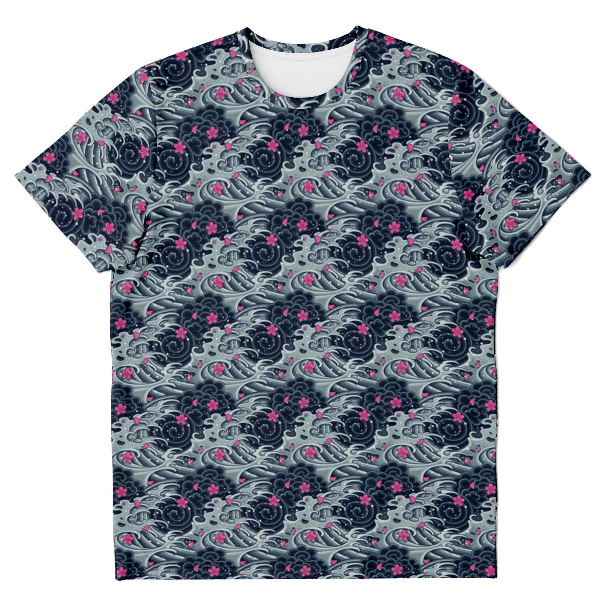 Camiseta unisex con ondas japonesas de Rad Palm