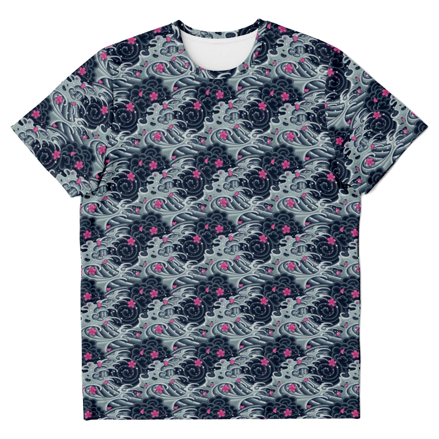 Camiseta unisex con ondas japonesas de Rad Palm