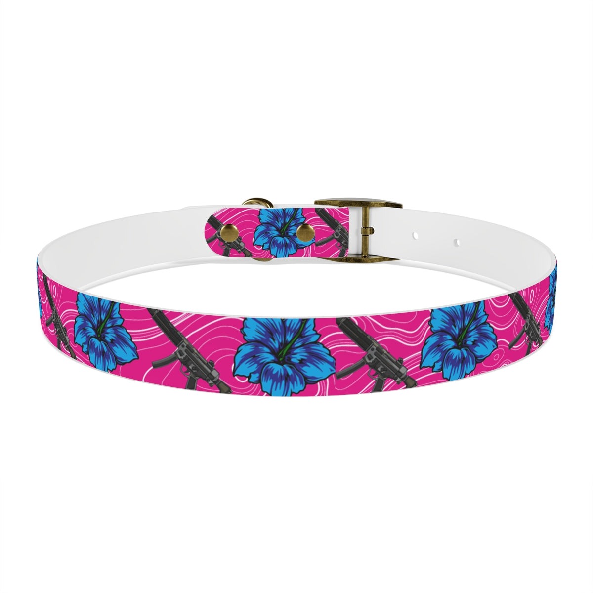 Collar para perros con hibisco de alta capacidad Rad Palm